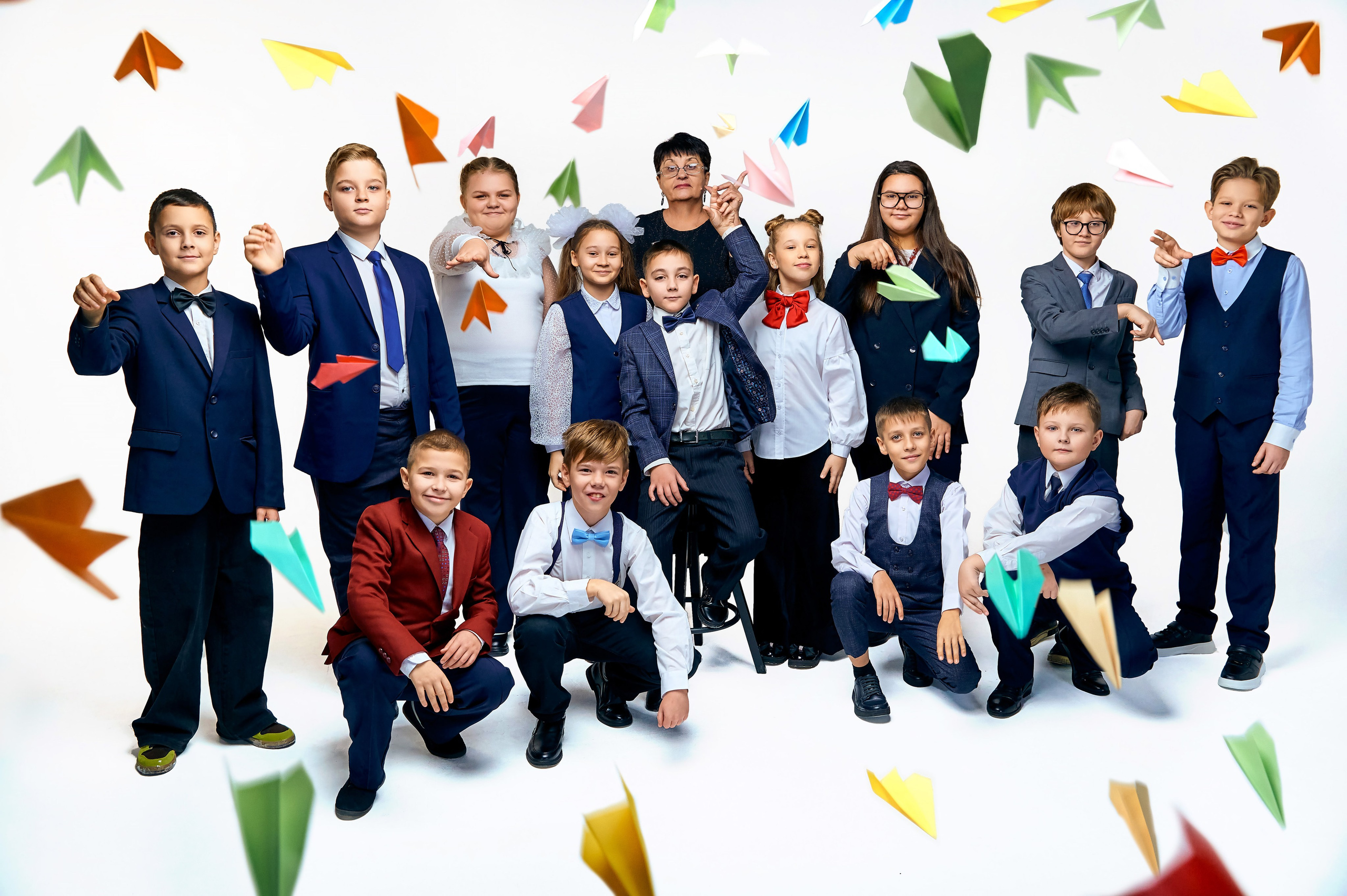 4 класс Некрасовская СОШ выпуск 2026. Фотограф в Орле Павел Черкасов