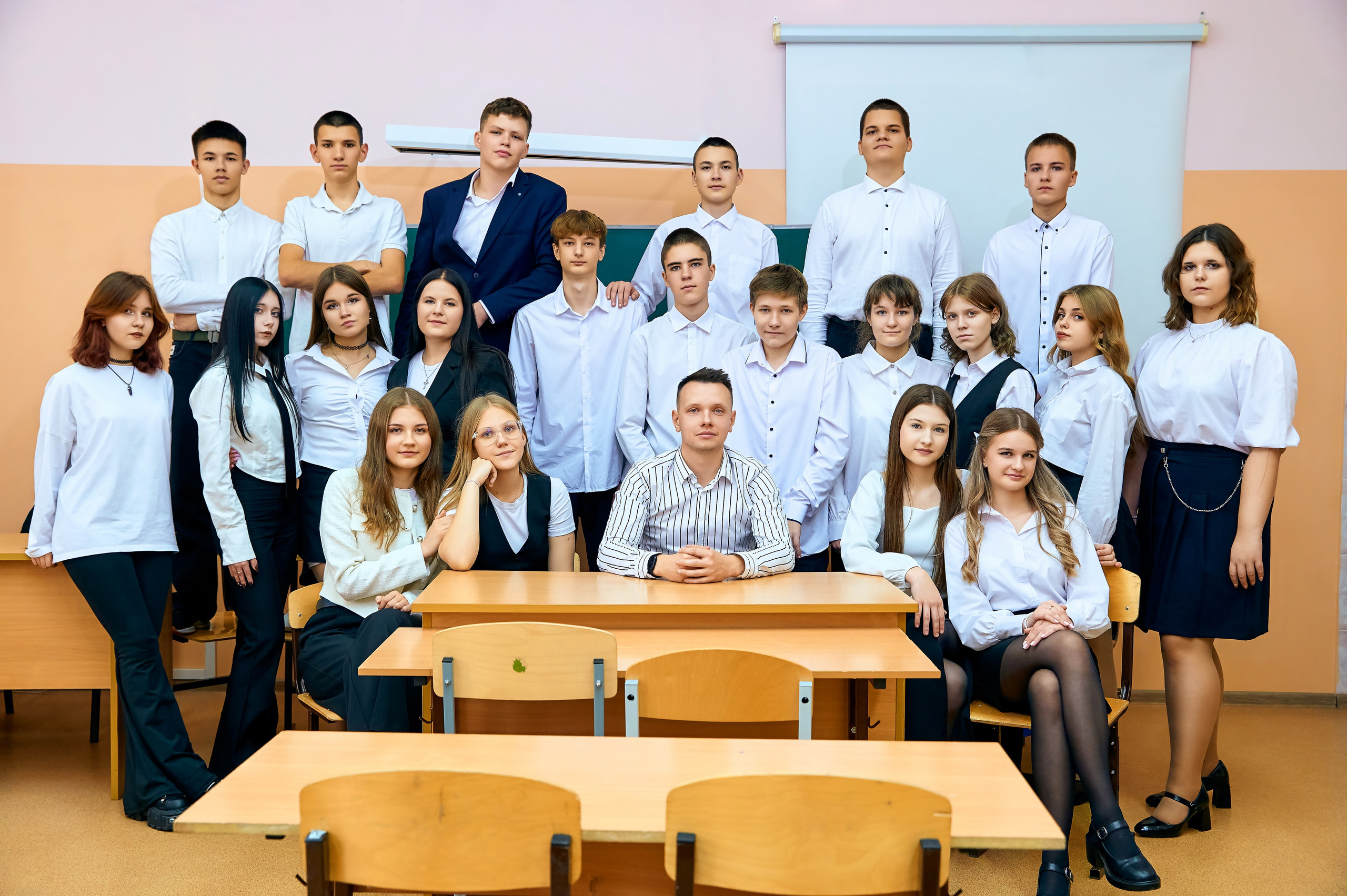 9В класс Школа № 52 выпуск 2026. Фотограф в Орле Павел Черкасов