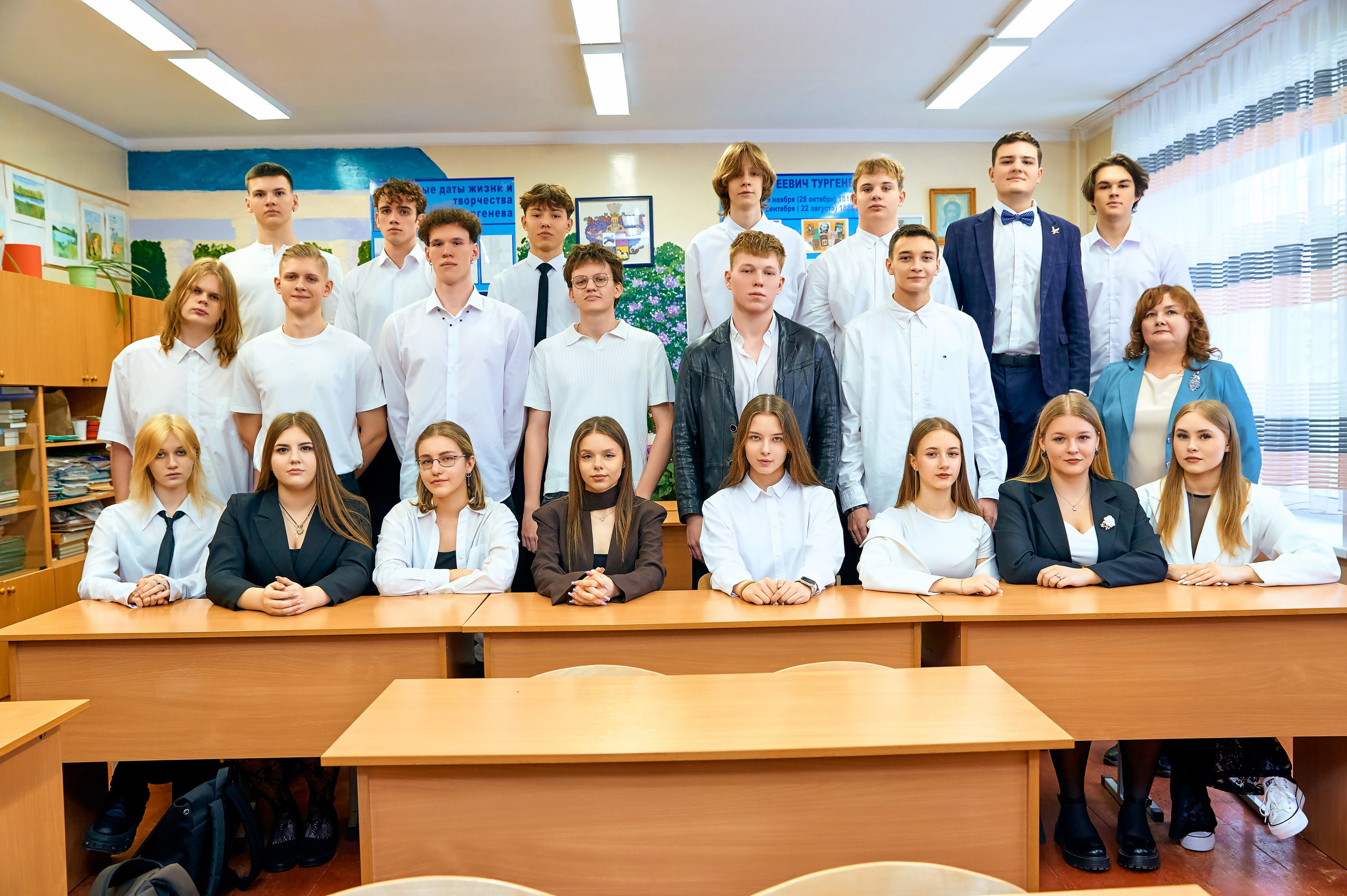 11Б класс Школа № 24 выпуск 2026. Фотограф в Орле Павел Черкасов