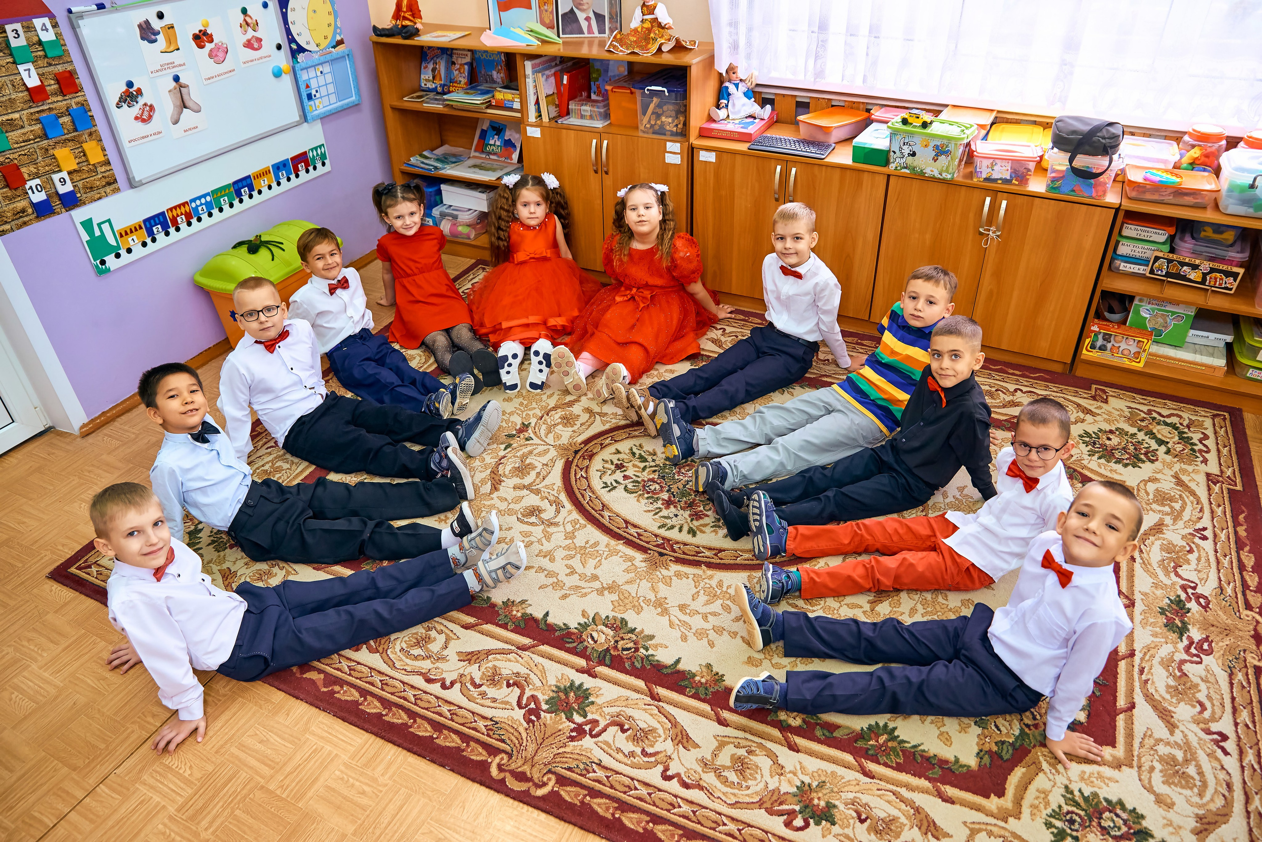 Группа Светлячки Детский сад № 41 выпуск 2025. Фотограф в Орле Павел Черкасов