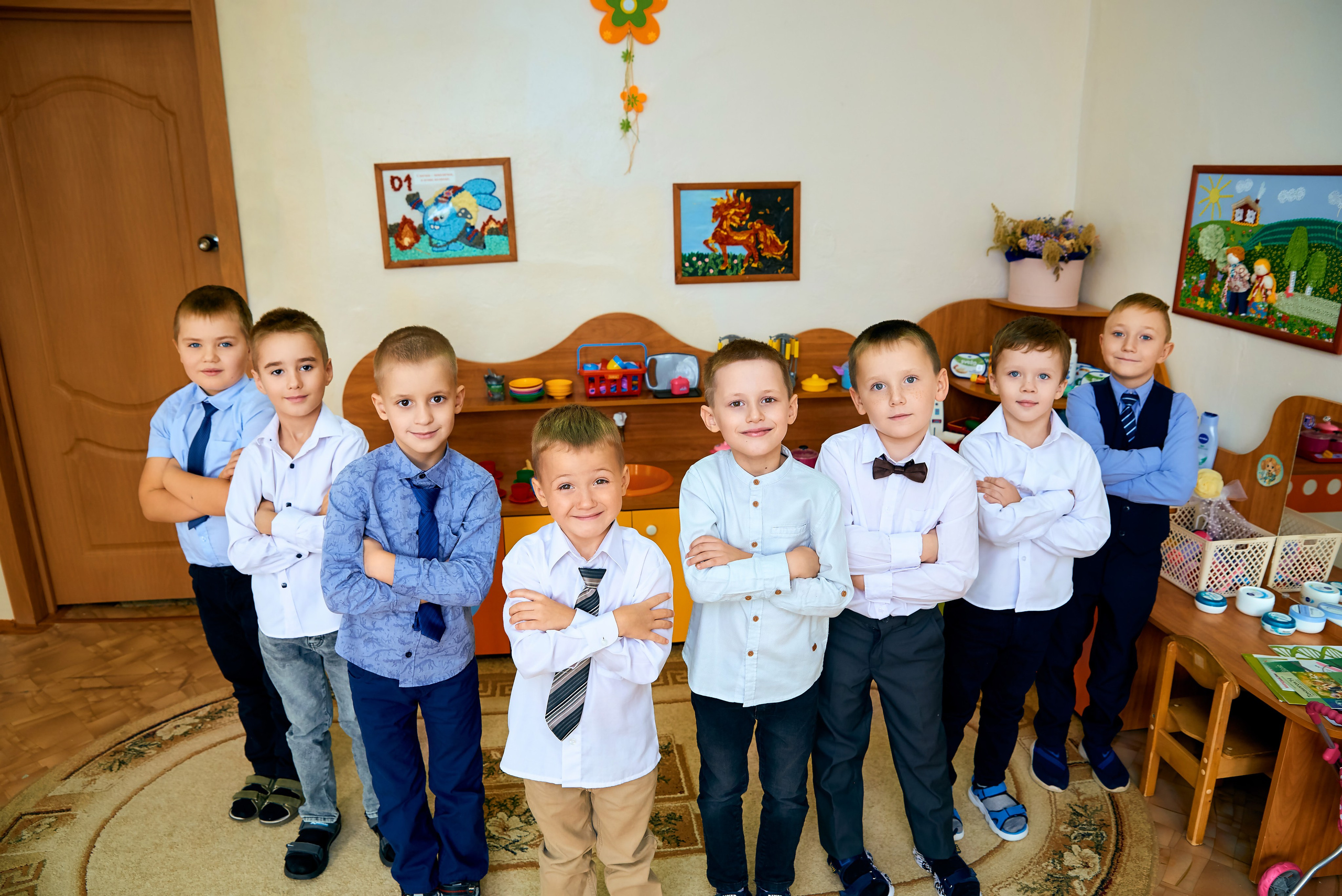 Подготовительная группа Б Детский сад № 17 выпуск 2025. Фотограф в Орле Павел Черкасов