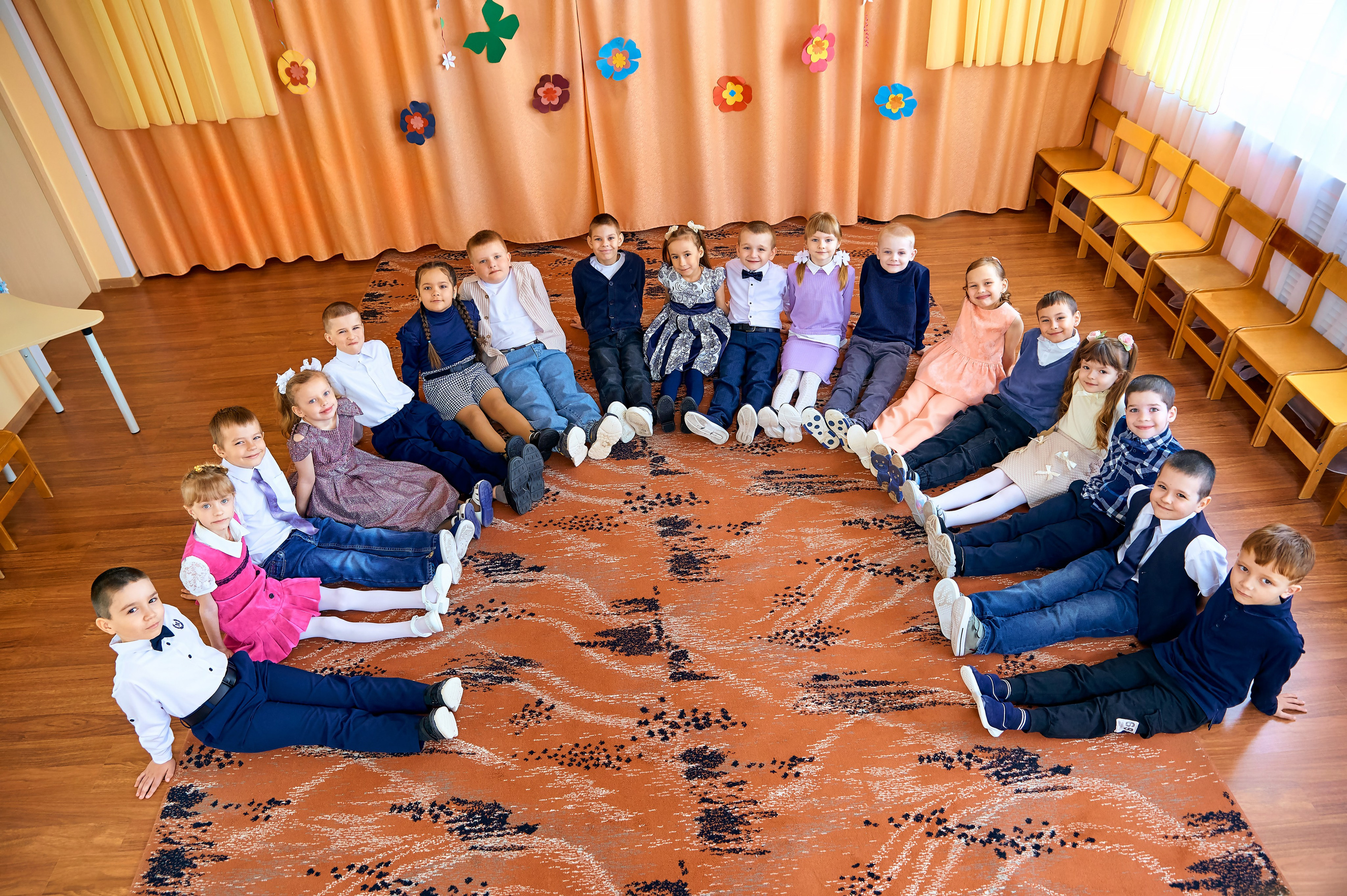 Группа Бельчата Детский сад Родничок с. Тросна выпуск 2026. Фотограф в Орле Павел Черкасов