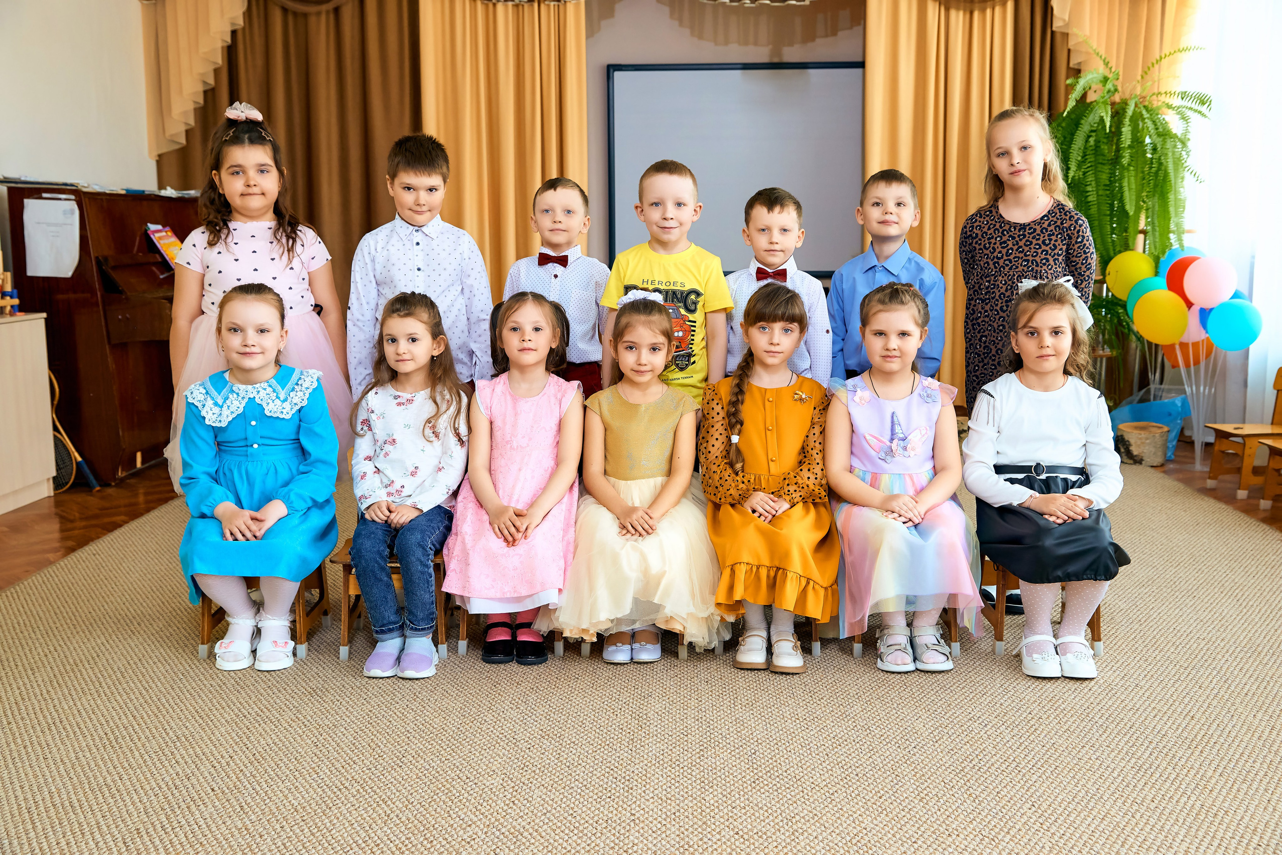 Группа Буратино Детский сад № 1 пгт Глазуновка выпуск 2025. Фотограф в Орле Павел Черкасов