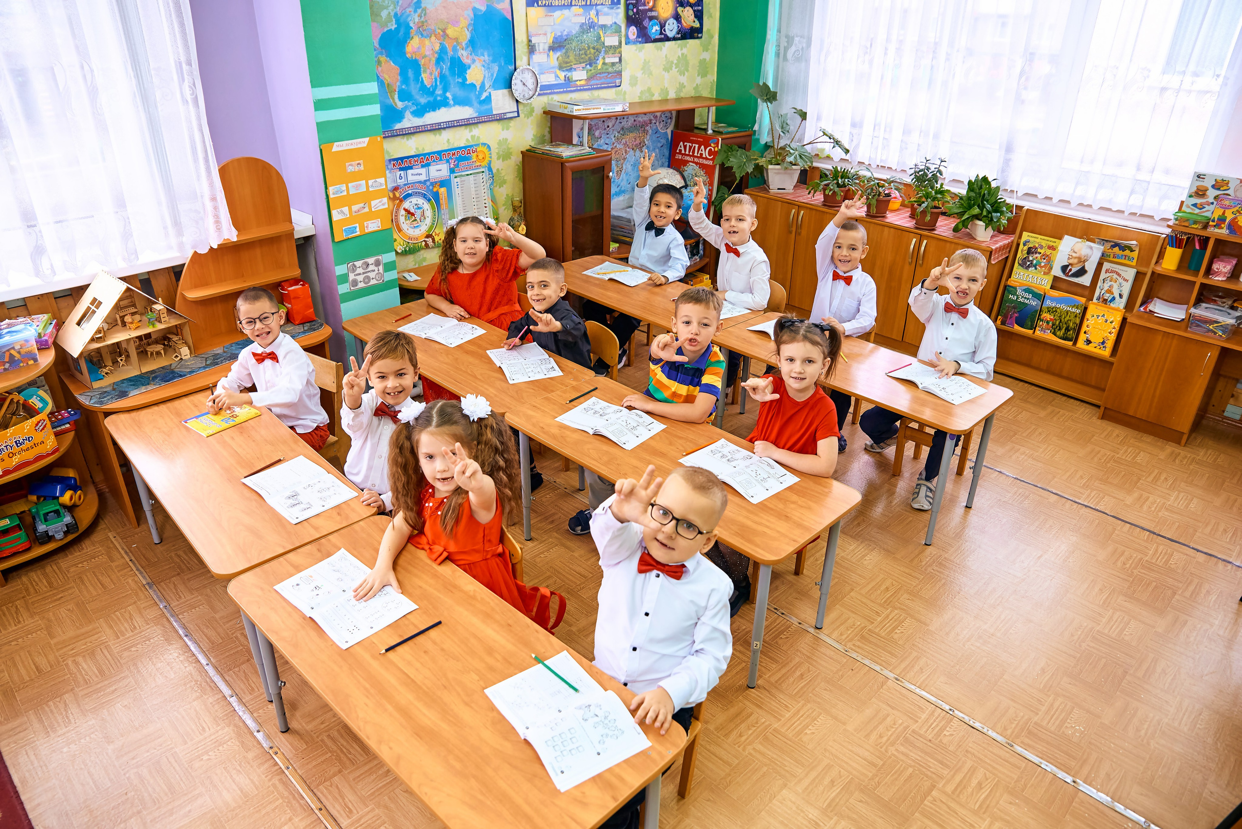 Группа Светлячки Детский сад № 41 выпуск 2025. Фотограф в Орле Павел Черкасов