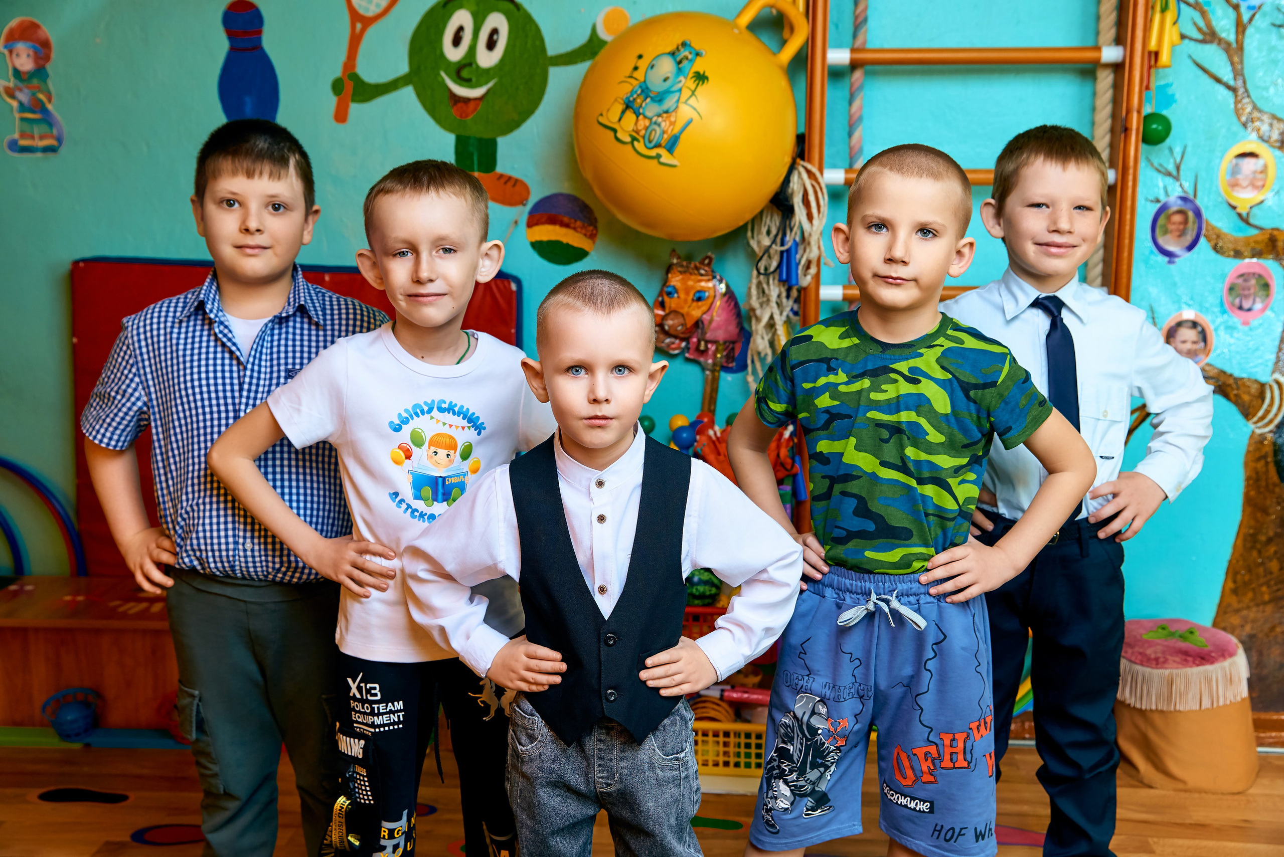 Детский сад Ёлочка п. Звезда Хотынецкого района выпуск 2025. Фотограф в Орле Павел Черкасов