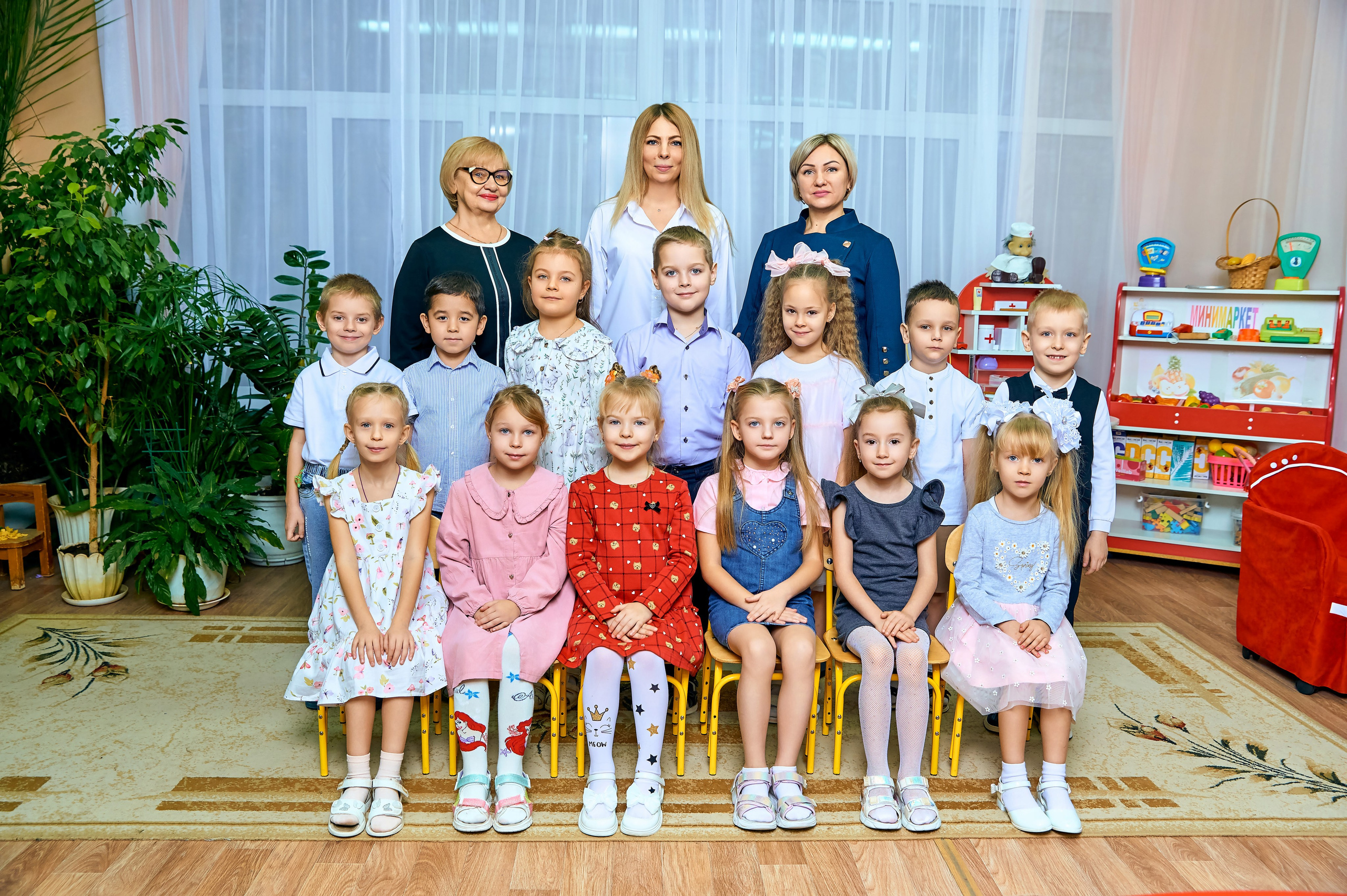 Группа Светлячок Детский сад № 82 выпуск 2026. Фотограф в Орле Павел Черкасов