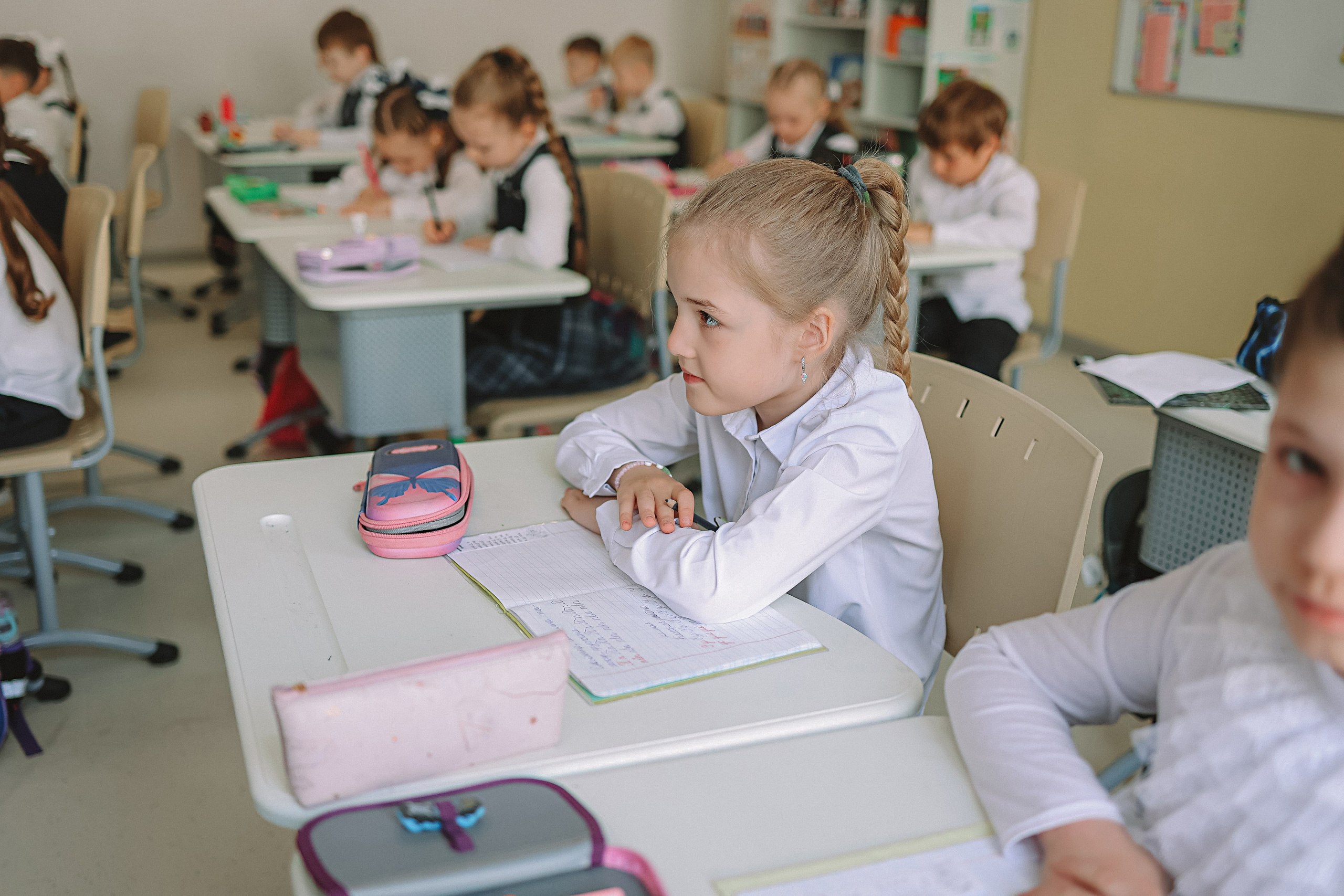 Один день в школе 1 класс. Семейный фотограф Тюмень, фотограф на роды Салмина Мария