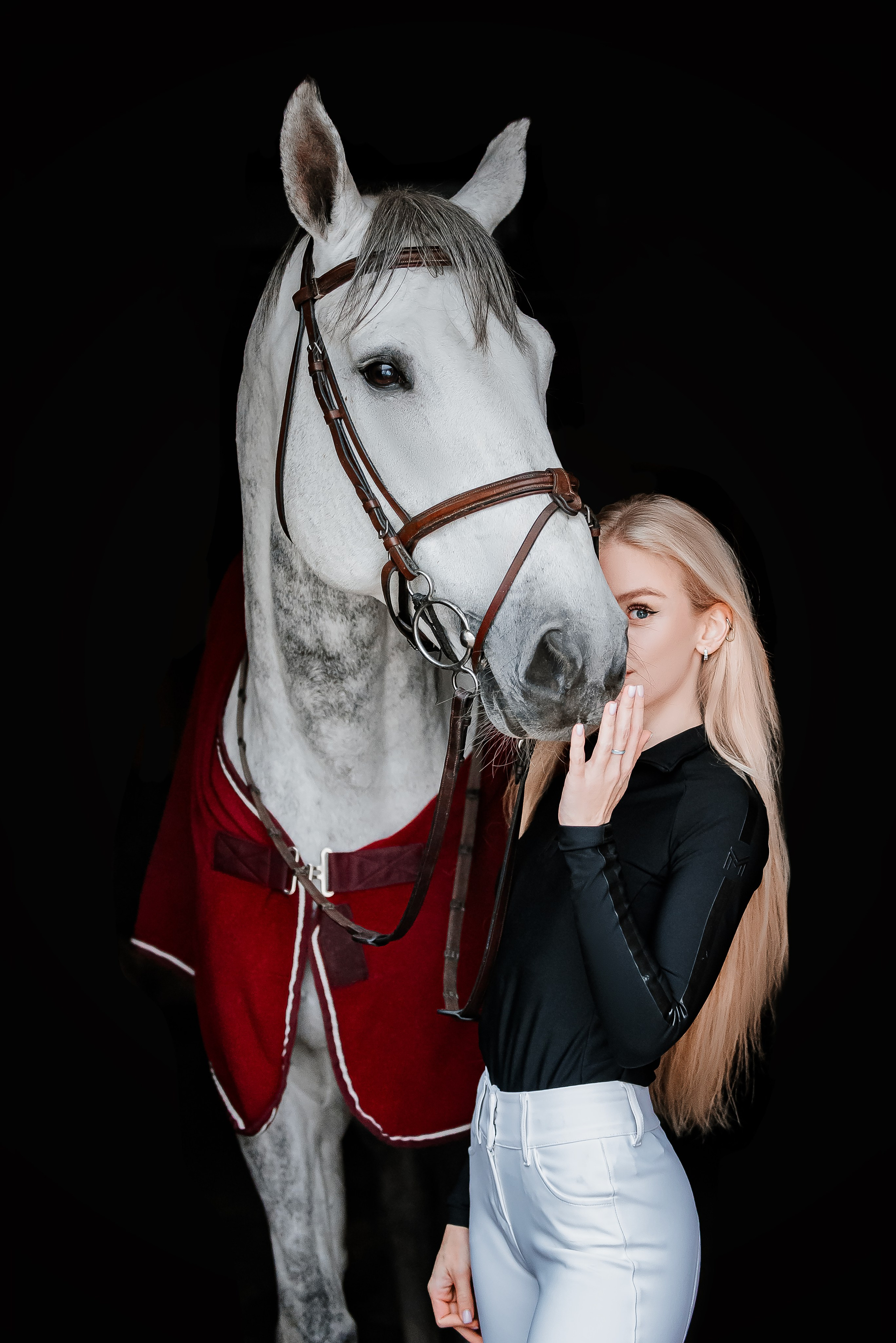 Анастасия и Соперник. Куракина Дарья • Конный фотограф