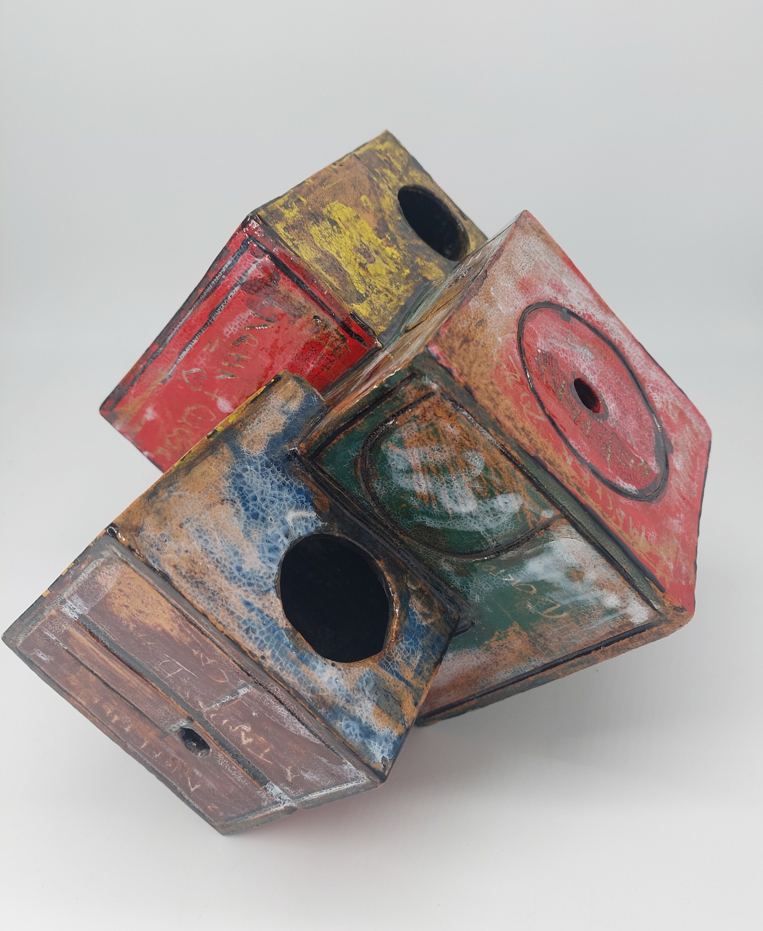 Кубики. Керамика с историей. Елена Рогалёва