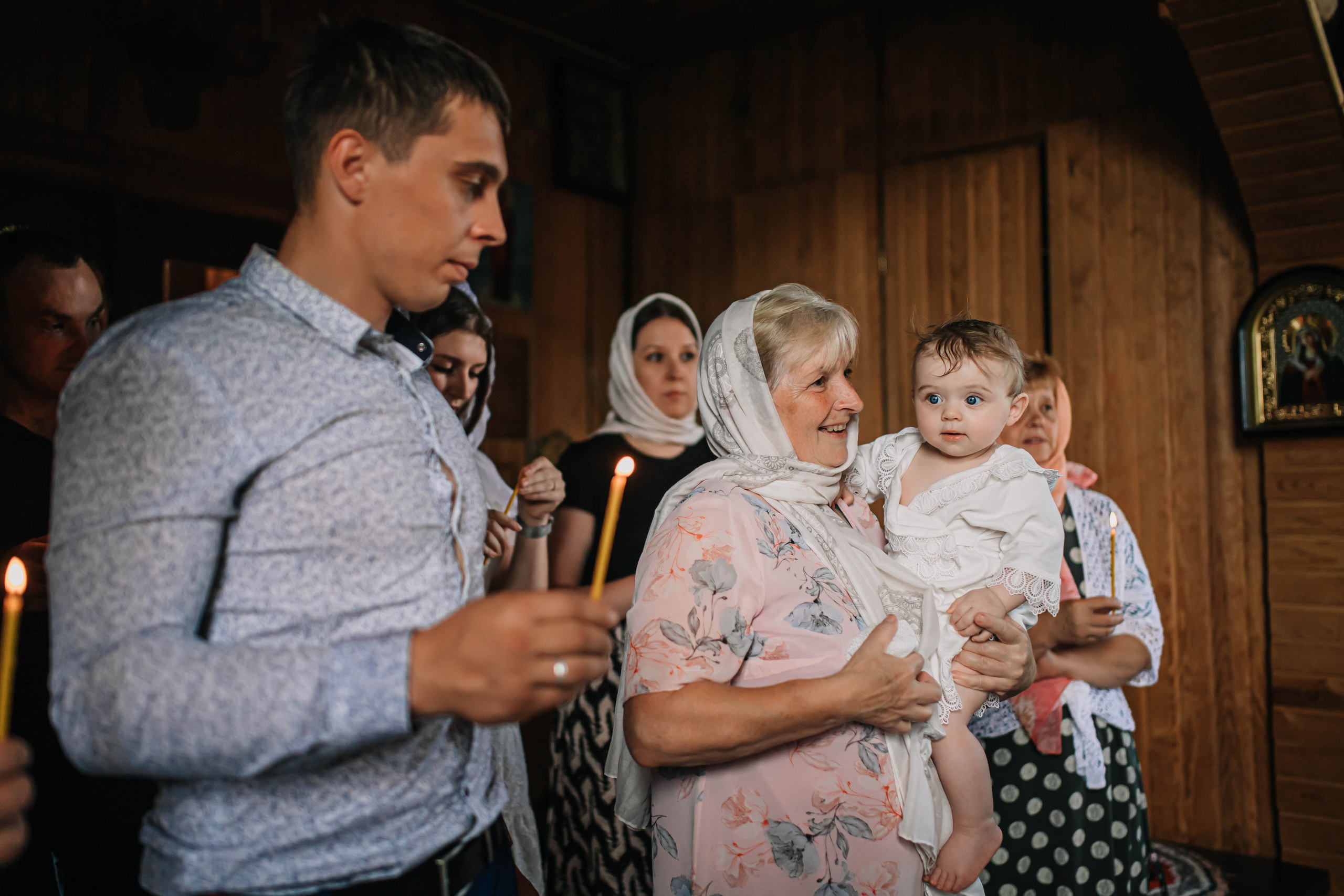 Крещение Мирославы. Фотограф Дарья Маташкова