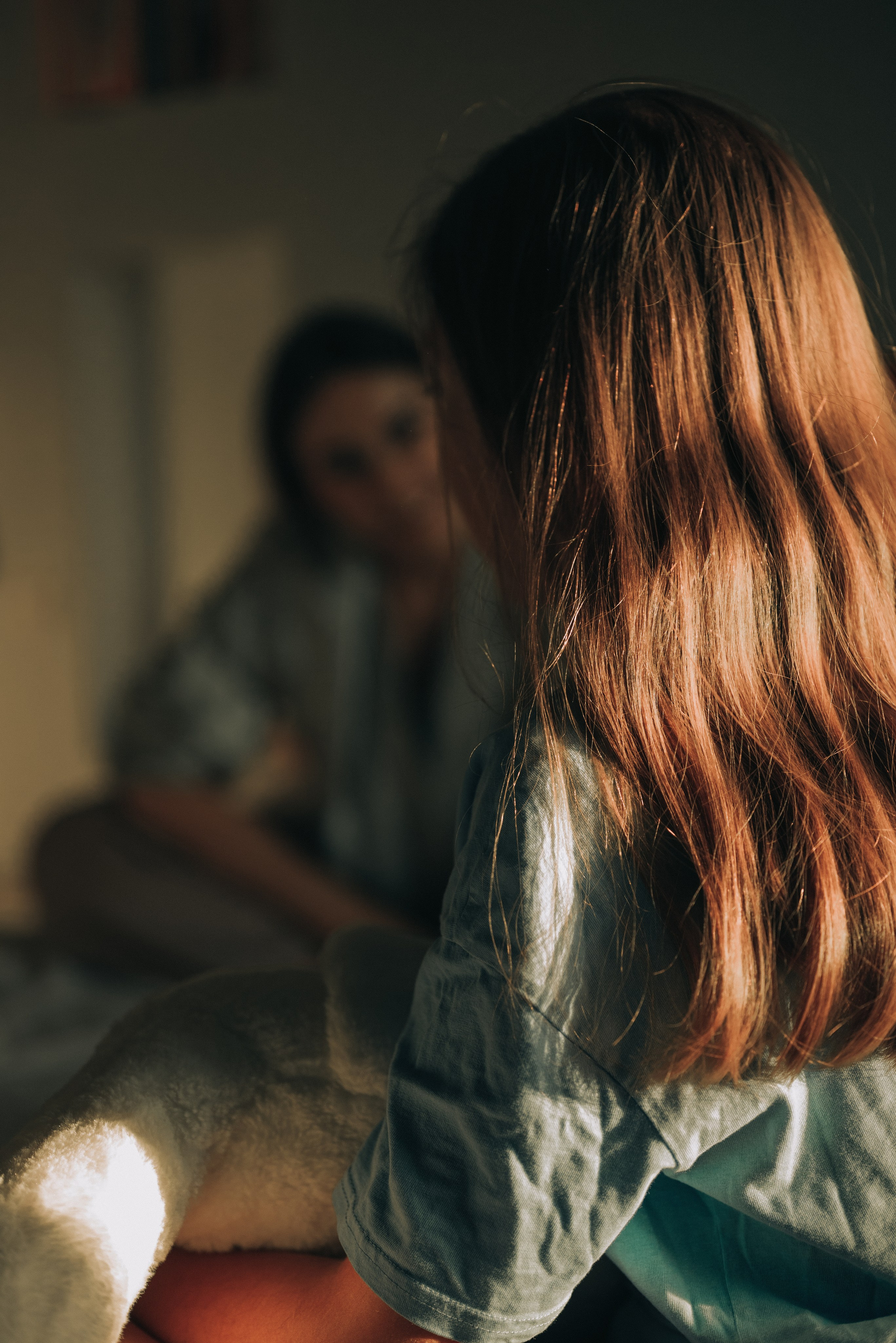 Утро мамы и дочки. Алёна и Ярослава. Семейный фотограф в Москве Дарья Пузикова