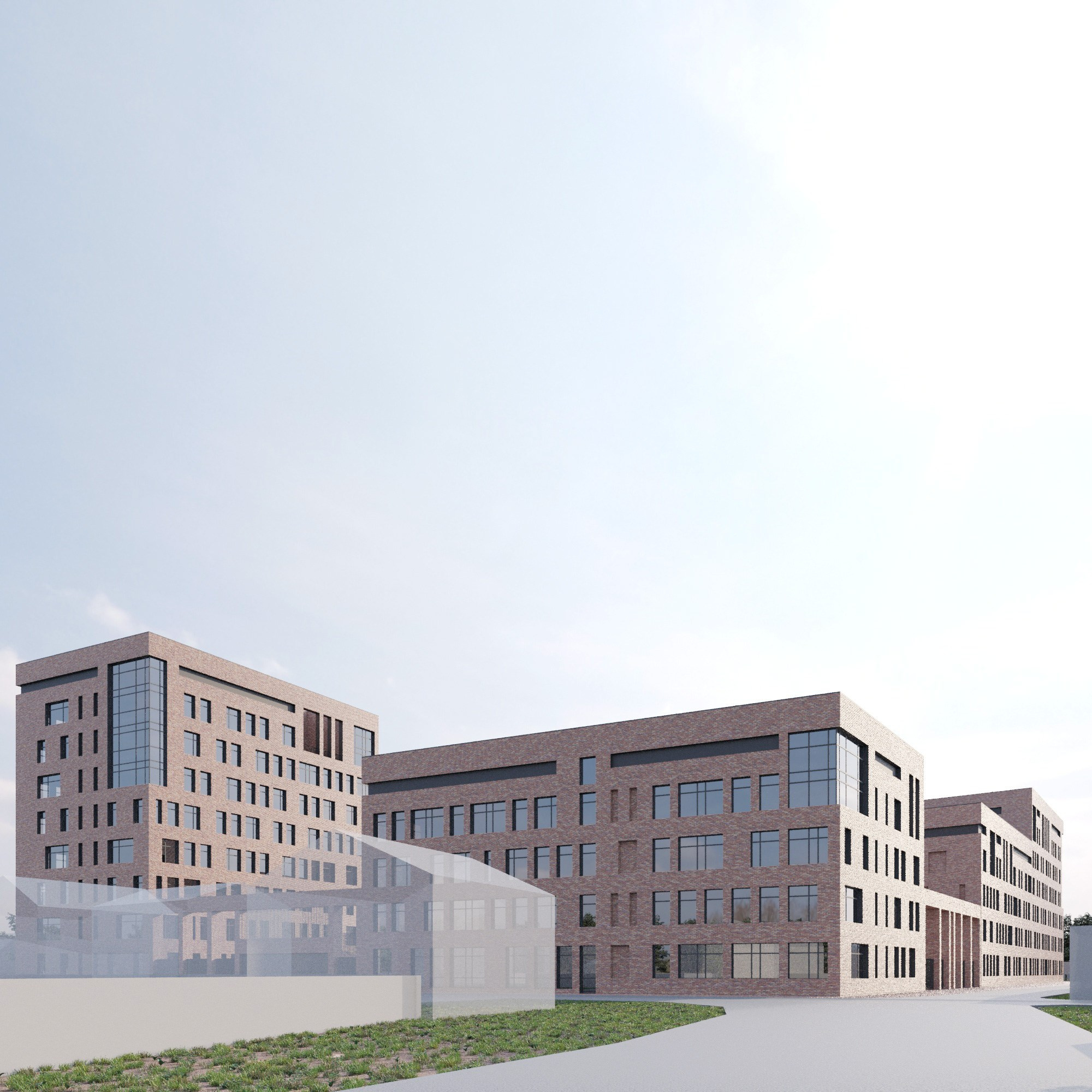 Многоквартирные дома / Dachnaya_GK Вариант 1. SAAS Селиванов Алексей Архитектурная Студия