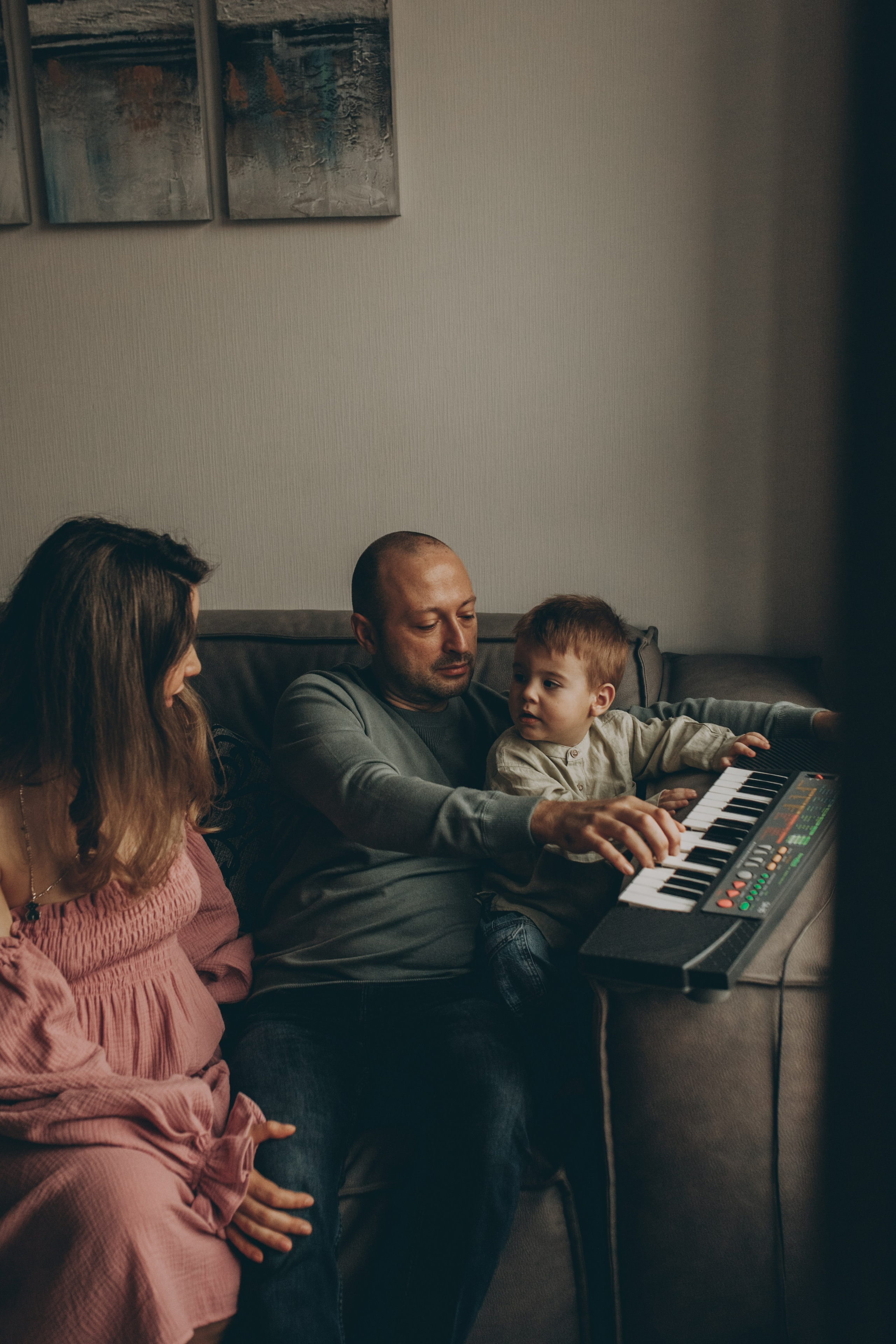 Таня, Юра, Герман. Семейный фотограф Полина Сарина Москва