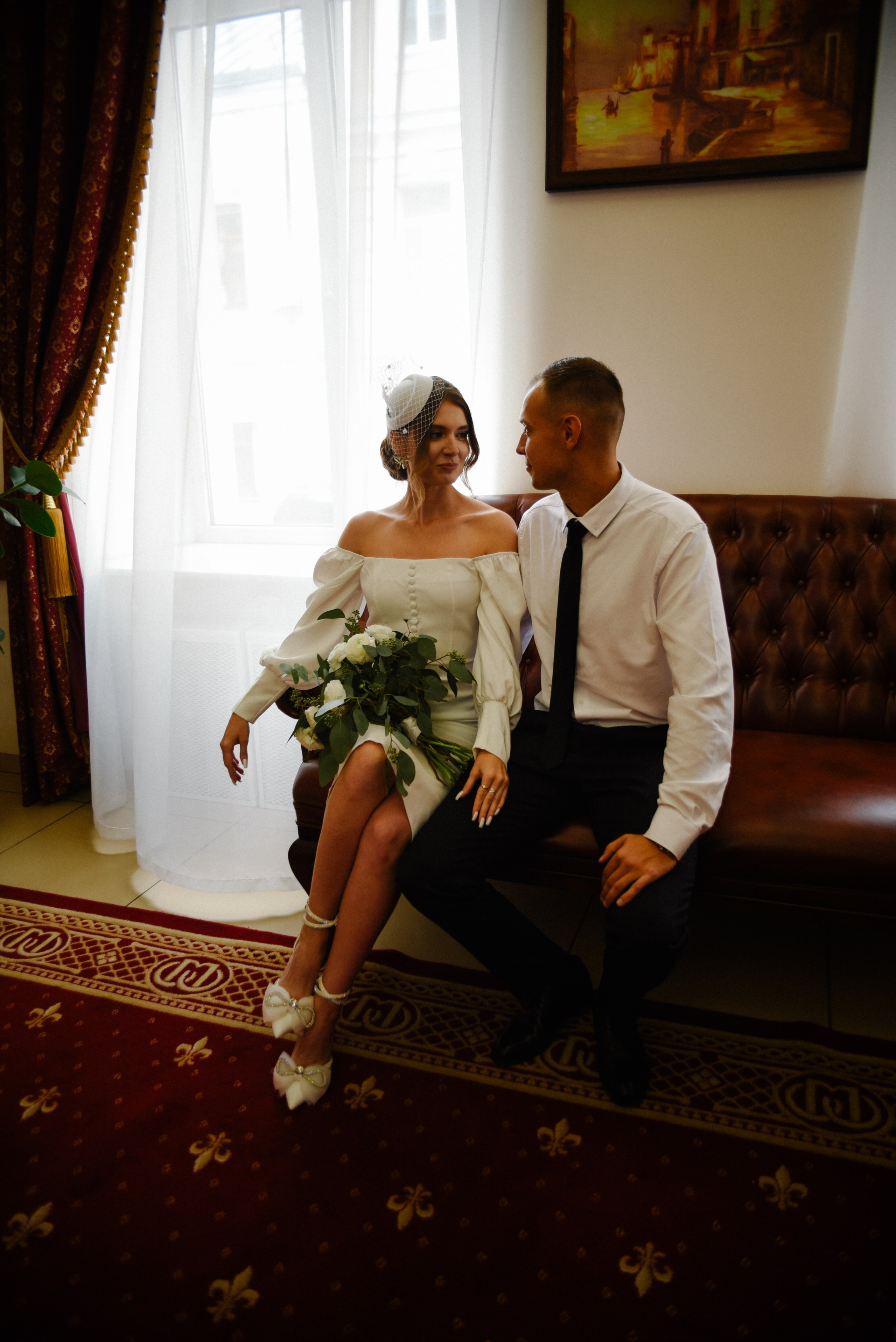 Егор и Виктория Грибоедовский ЗАГС и прогулка по городу. Фотограф Лола Волна, город Москва