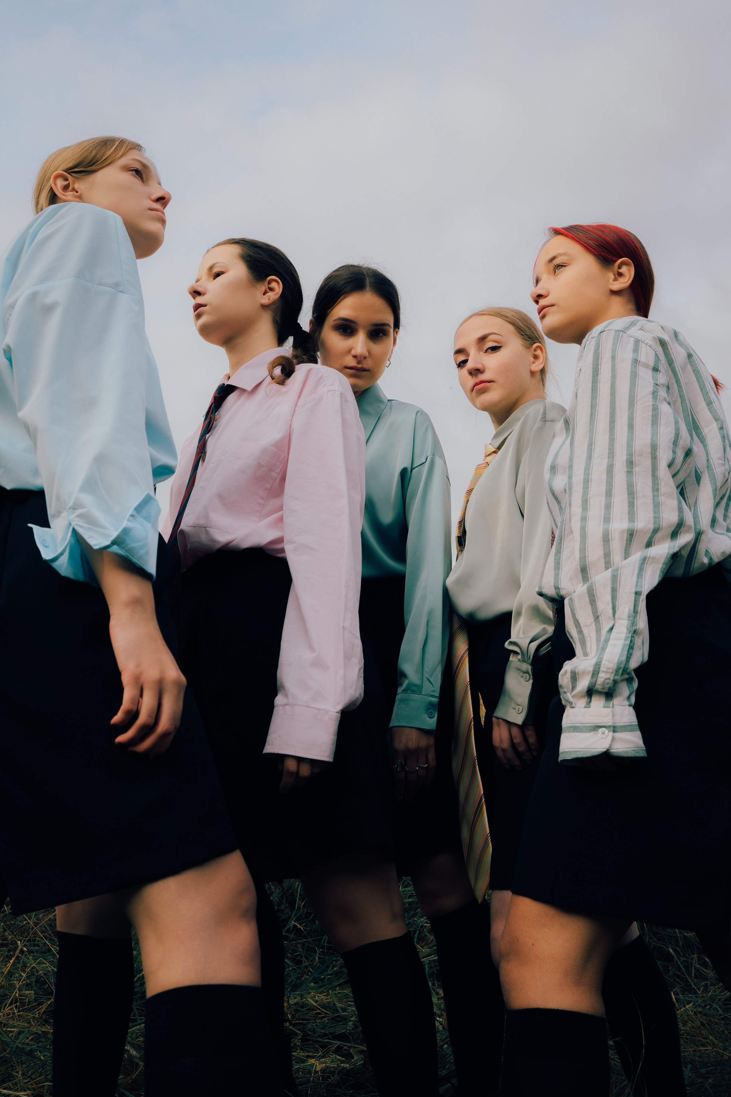 Съемка для группы танцовщиц TVORCHA на Лысой горе. Фотограф Анна Кулинская | Москва