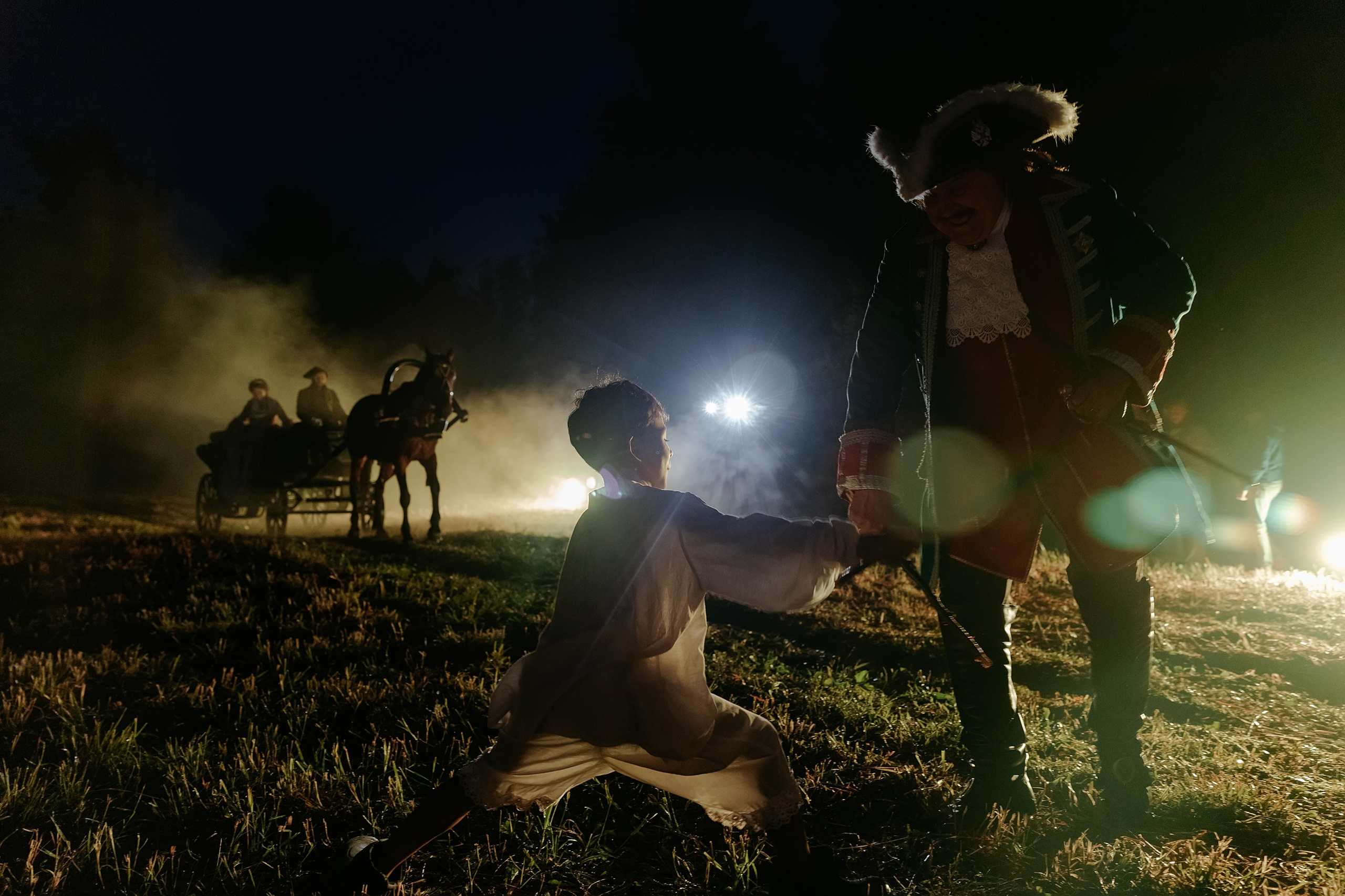 Иммерсивное шоу «Пушкин.Суйда» 2024. Свадебный и репортажный фотограф в Санкт-Петербурге