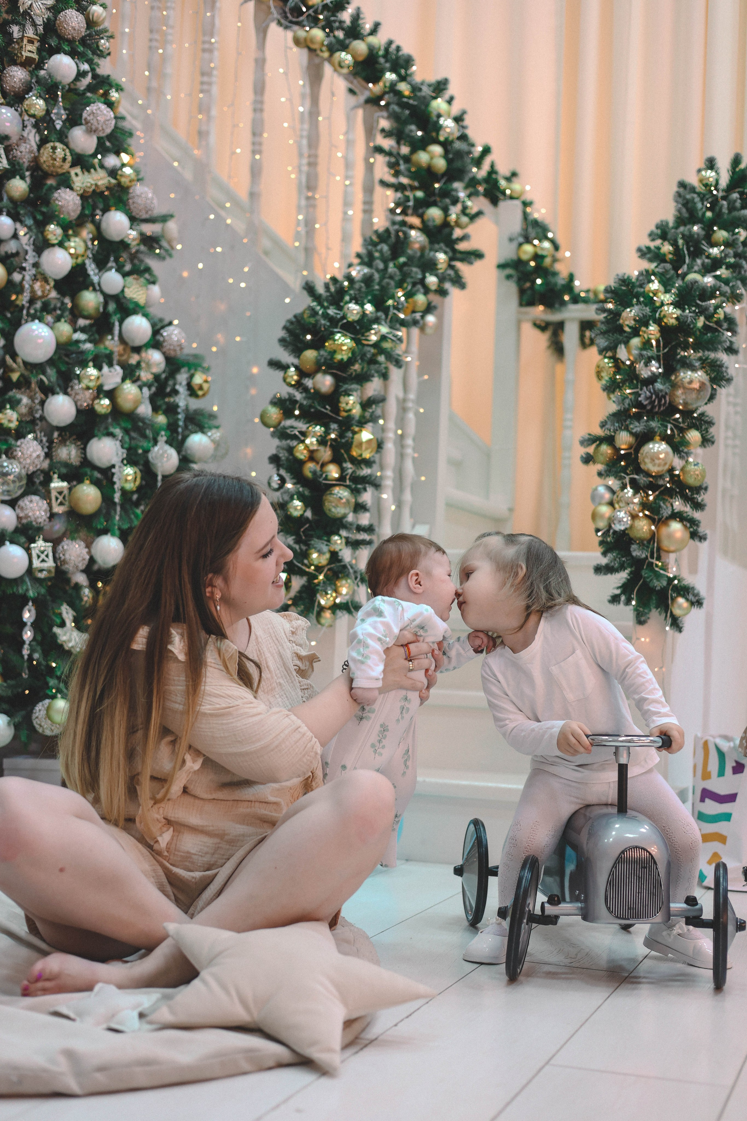 Новогодняя история «Яна и ее семья». Фотограф в Москве Анастасия Калинина