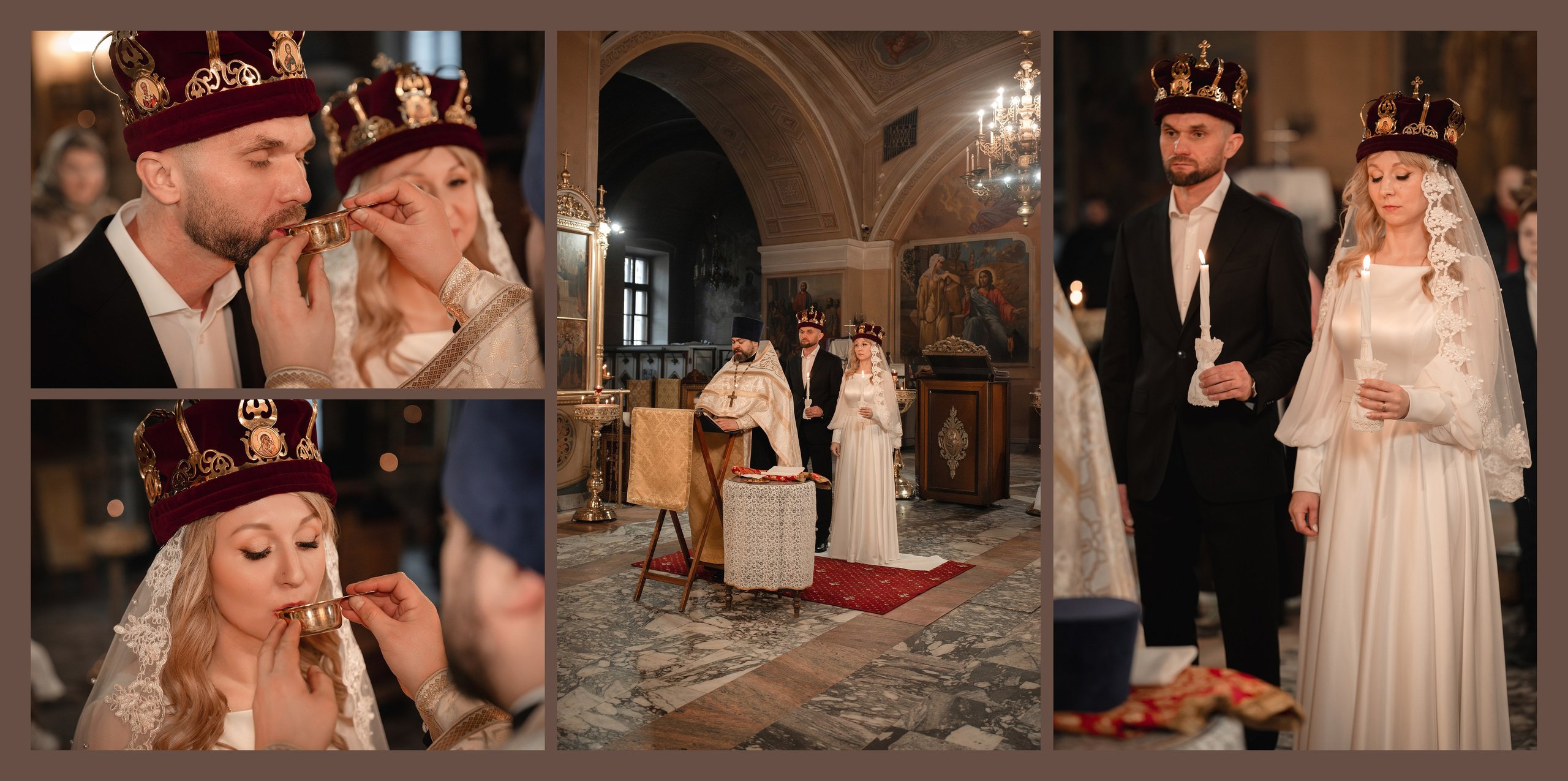 Венчание Дениса и Натальи. Фото- и видеосъёмка крещения и венчания. Фотограф на крещение Москва