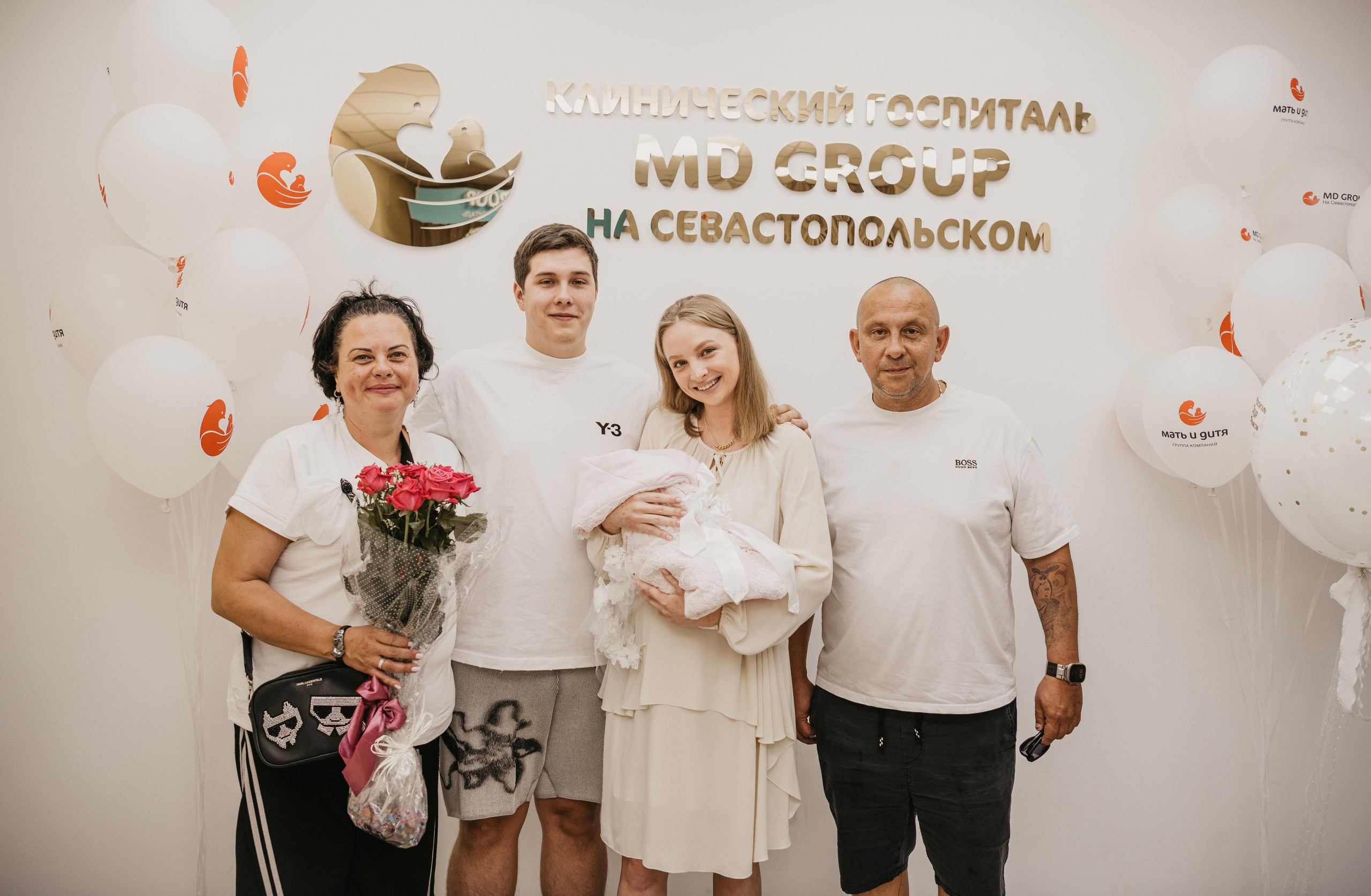 Выписка Виктории. Мать и дитя. Фотограф на выписку из роддома в Москве и МО