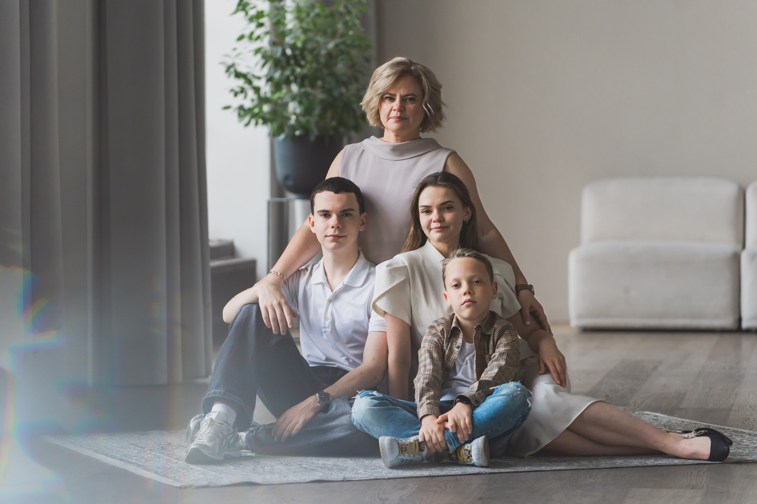 Юлия, Артём, Даня и Виталия. Фотограф в Москве Ленарская Дарья