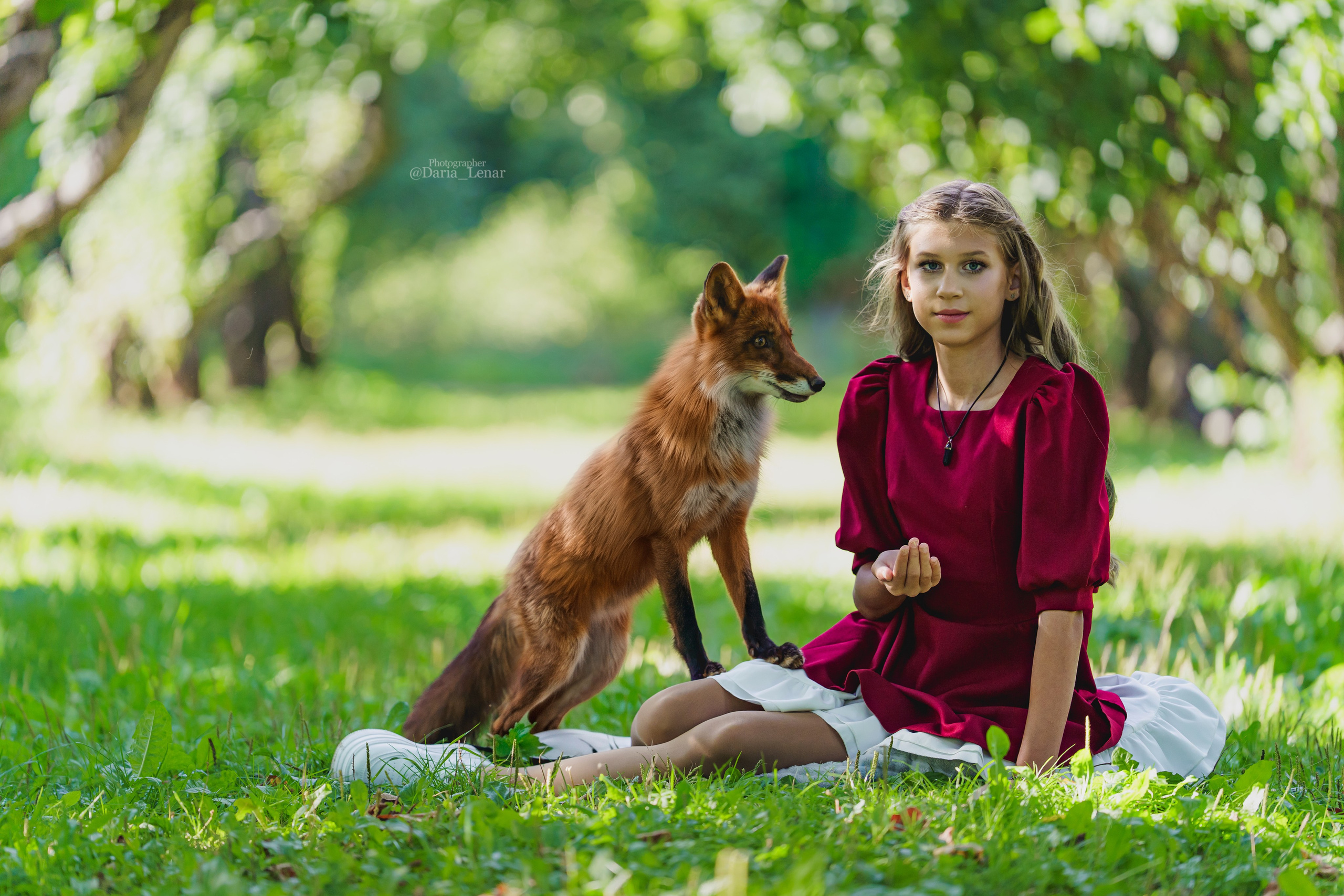 Лилия, Ева, Александр. Лисы. Фотограф в Москве Ленарская Дарья