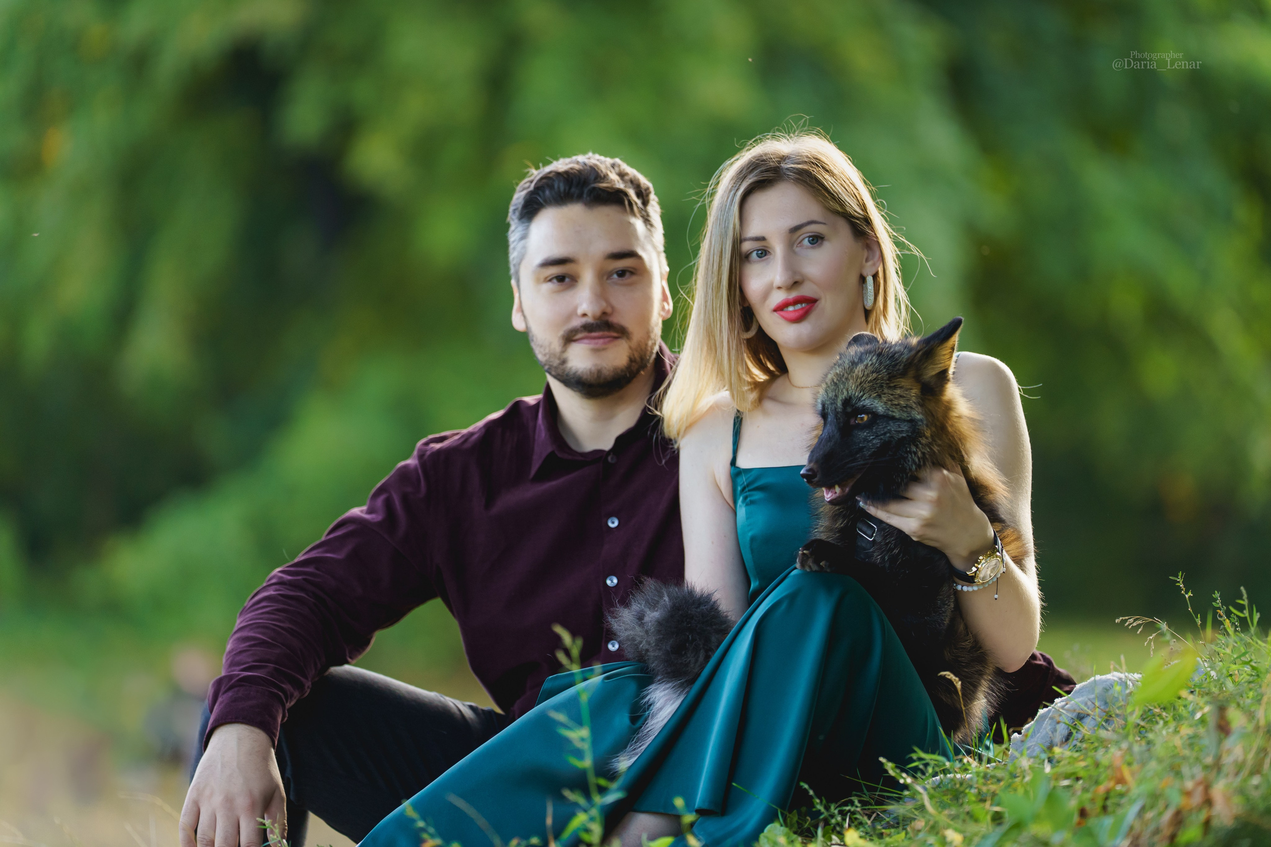 Лилия, Ева, Александр. Лисы. Фотограф в Москве Ленарская Дарья