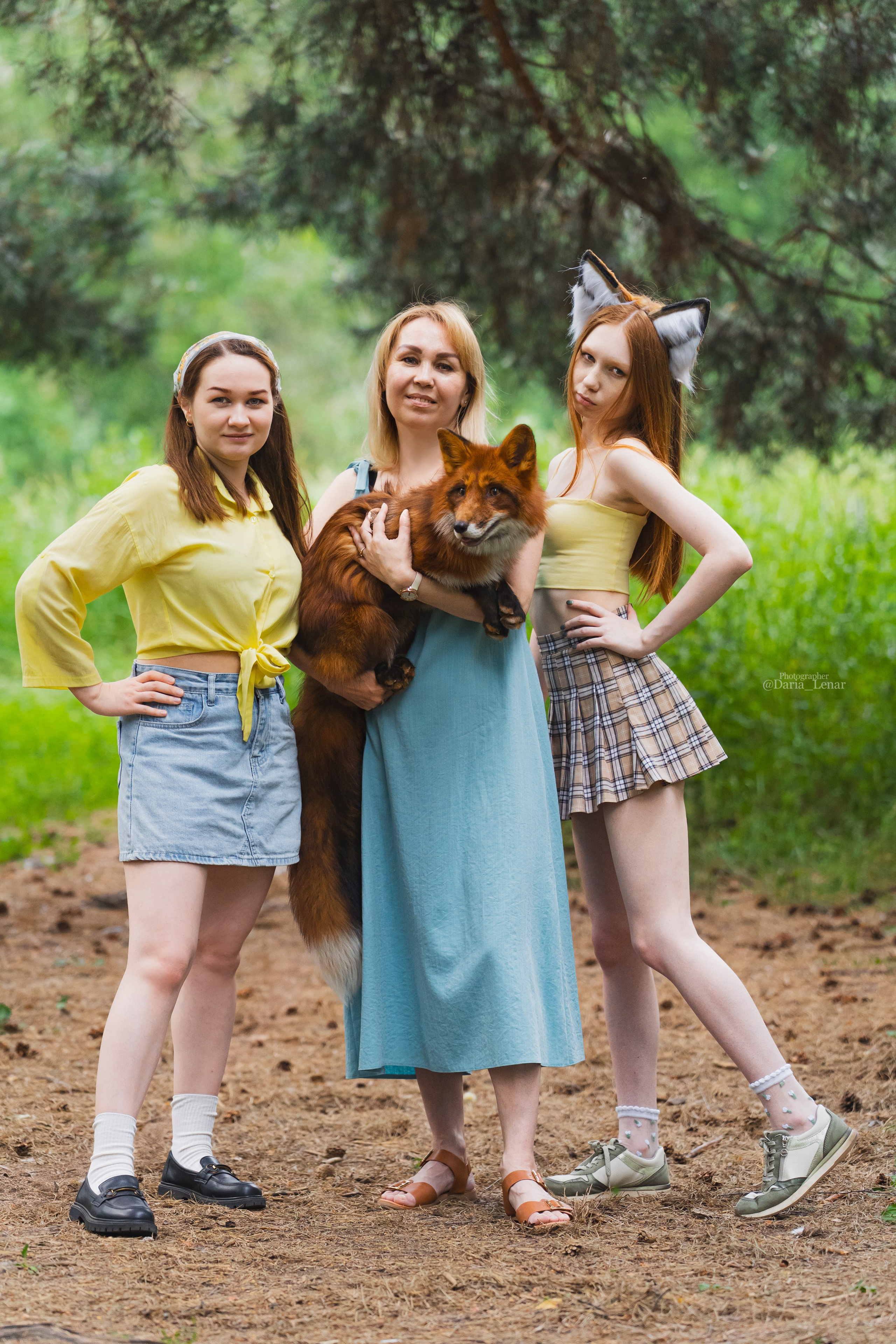 Ульяна, Ирина, Олеся и Данте. Фотограф в Москве Ленарская Дарья