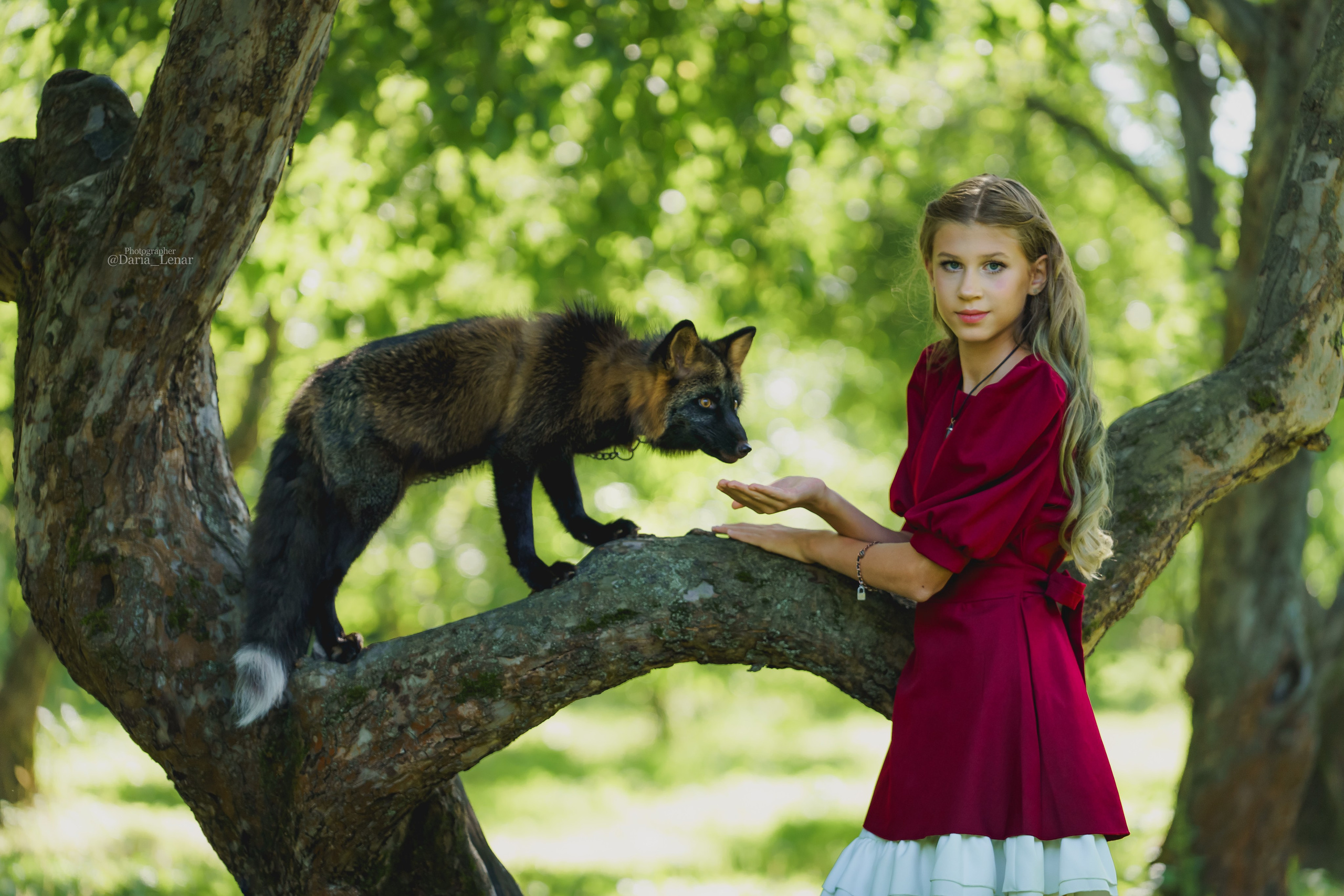 Лилия, Ева, Александр. Лисы. Фотограф в Москве Ленарская Дарья