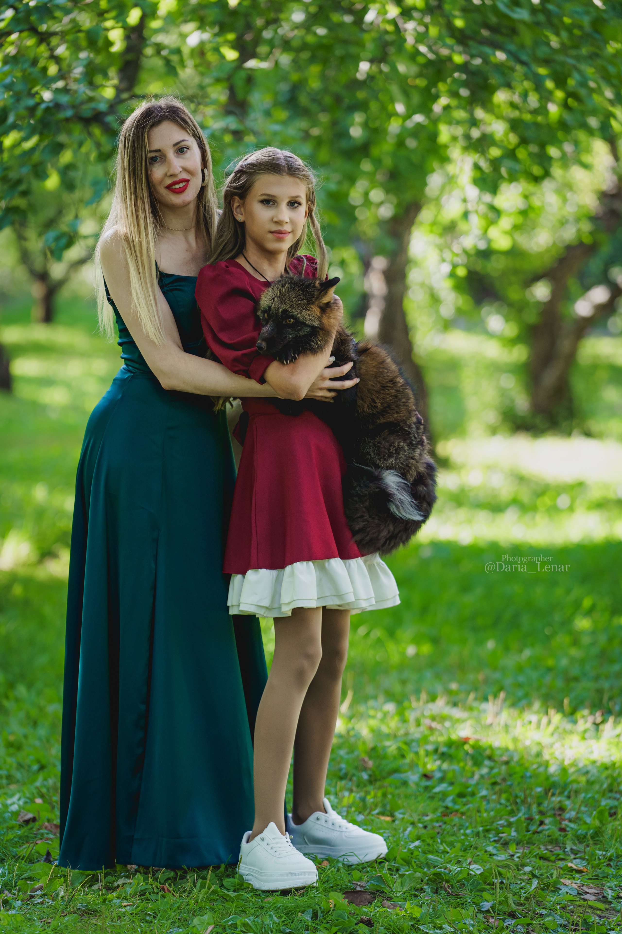 Лилия, Ева, Александр. Лисы. Фотограф в Москве Ленарская Дарья