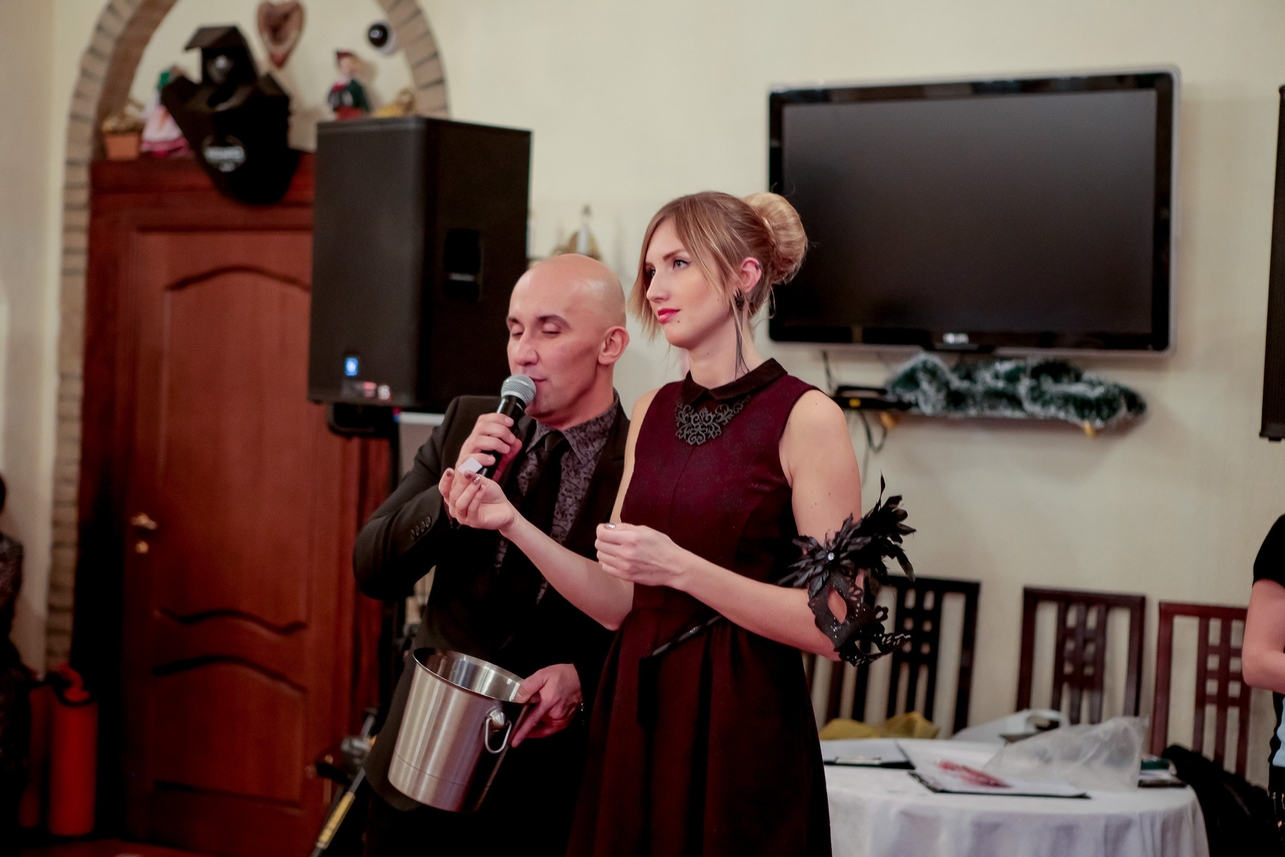 Корпоратив. Max Matvich and Victoria Basova are professionals in their field