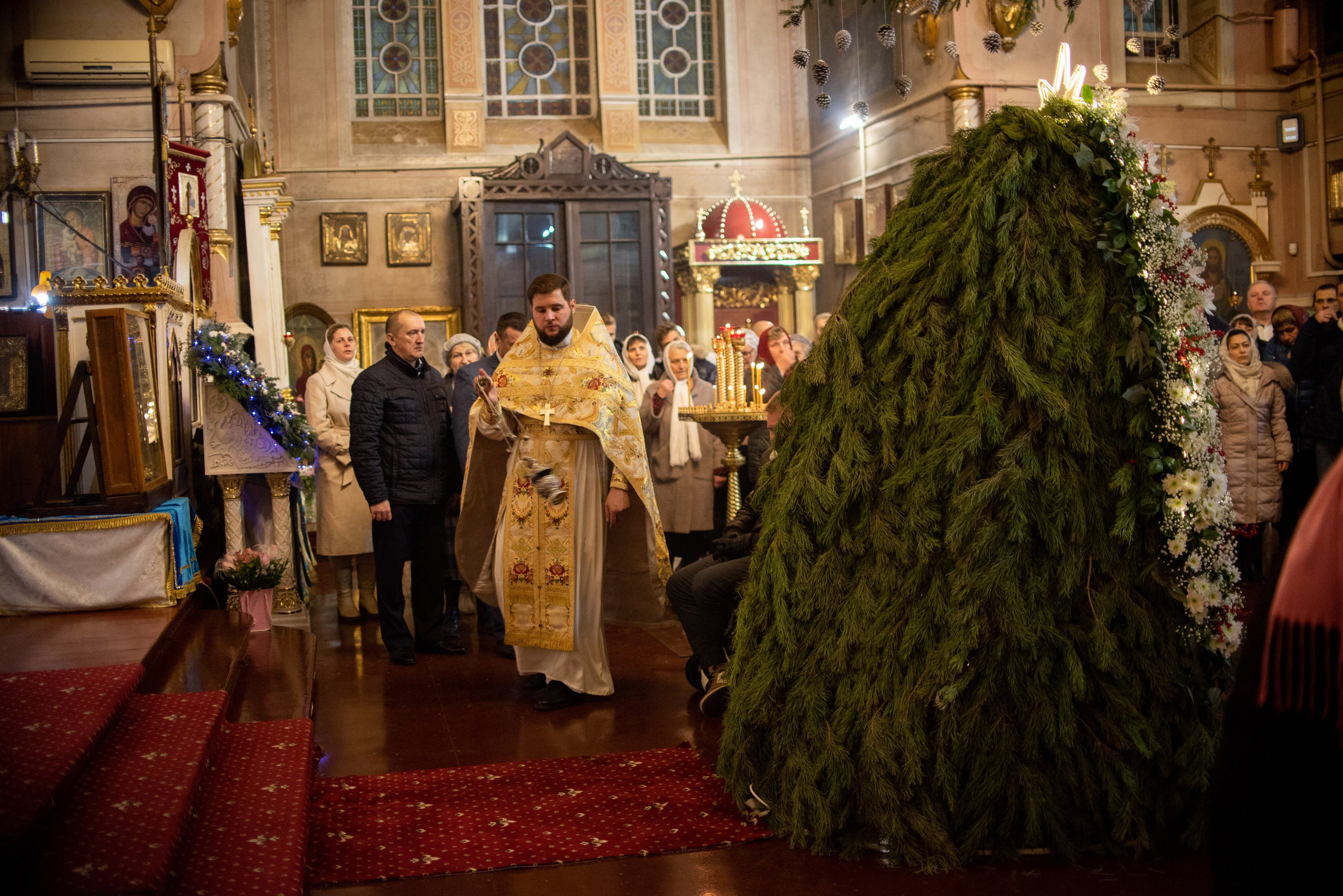 Литургия на Рождество 6.01.2023. Семейный и свадебный фотограф в Феодосии и Коктебеле