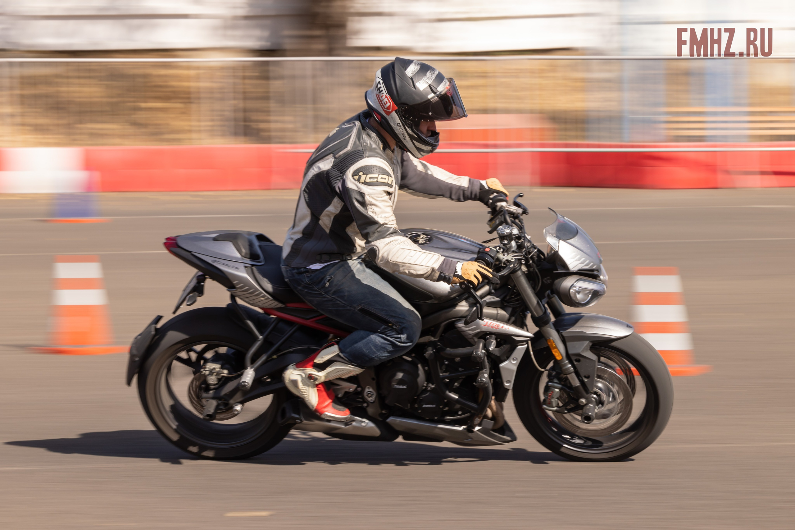 Соревнования по мотоджимхане на площадке Мосгортранс 15.09.2024. Фотограф Владимир Охрименко