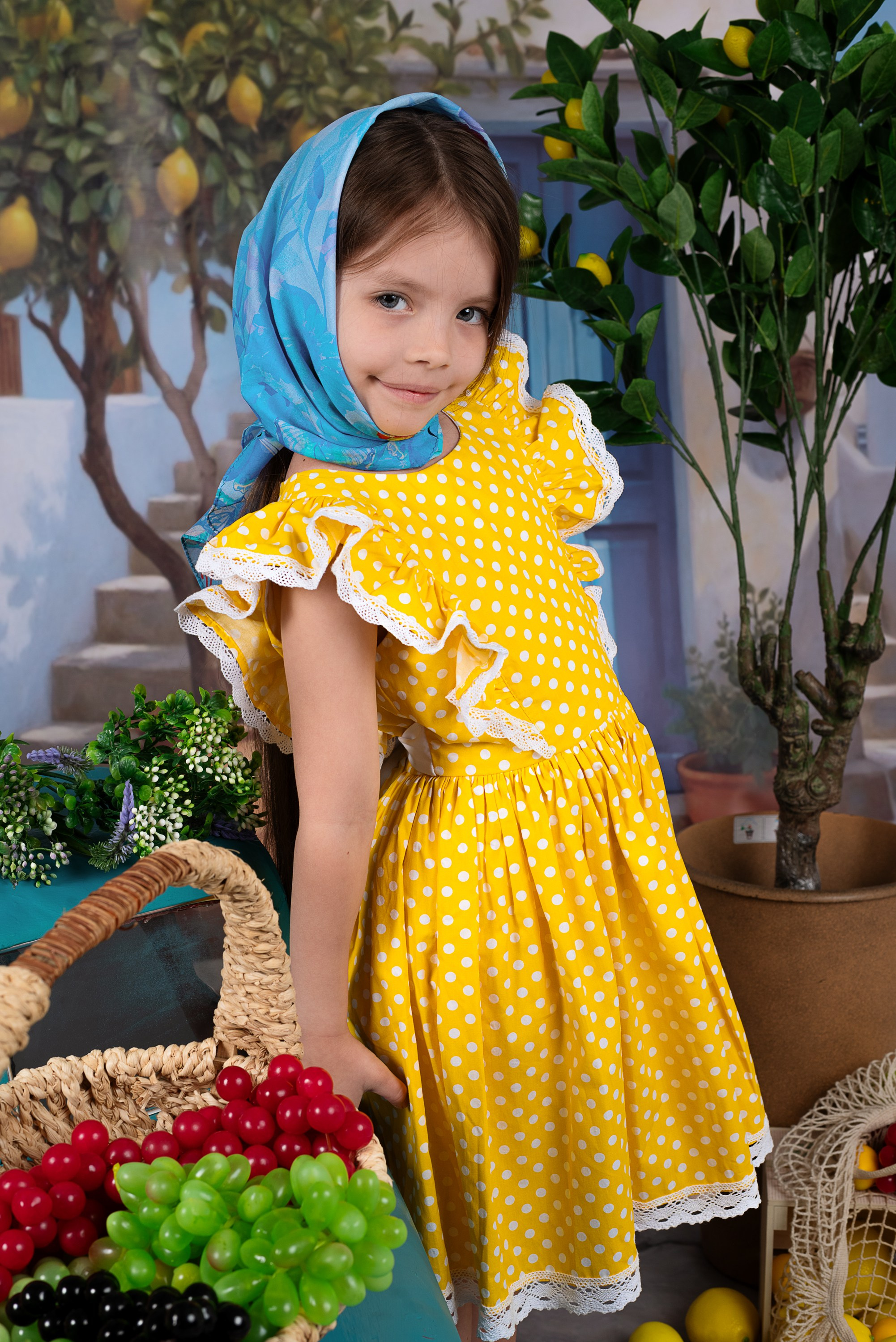 Сюжет «Санторини». Детская фотостудия Виктории Шараповой