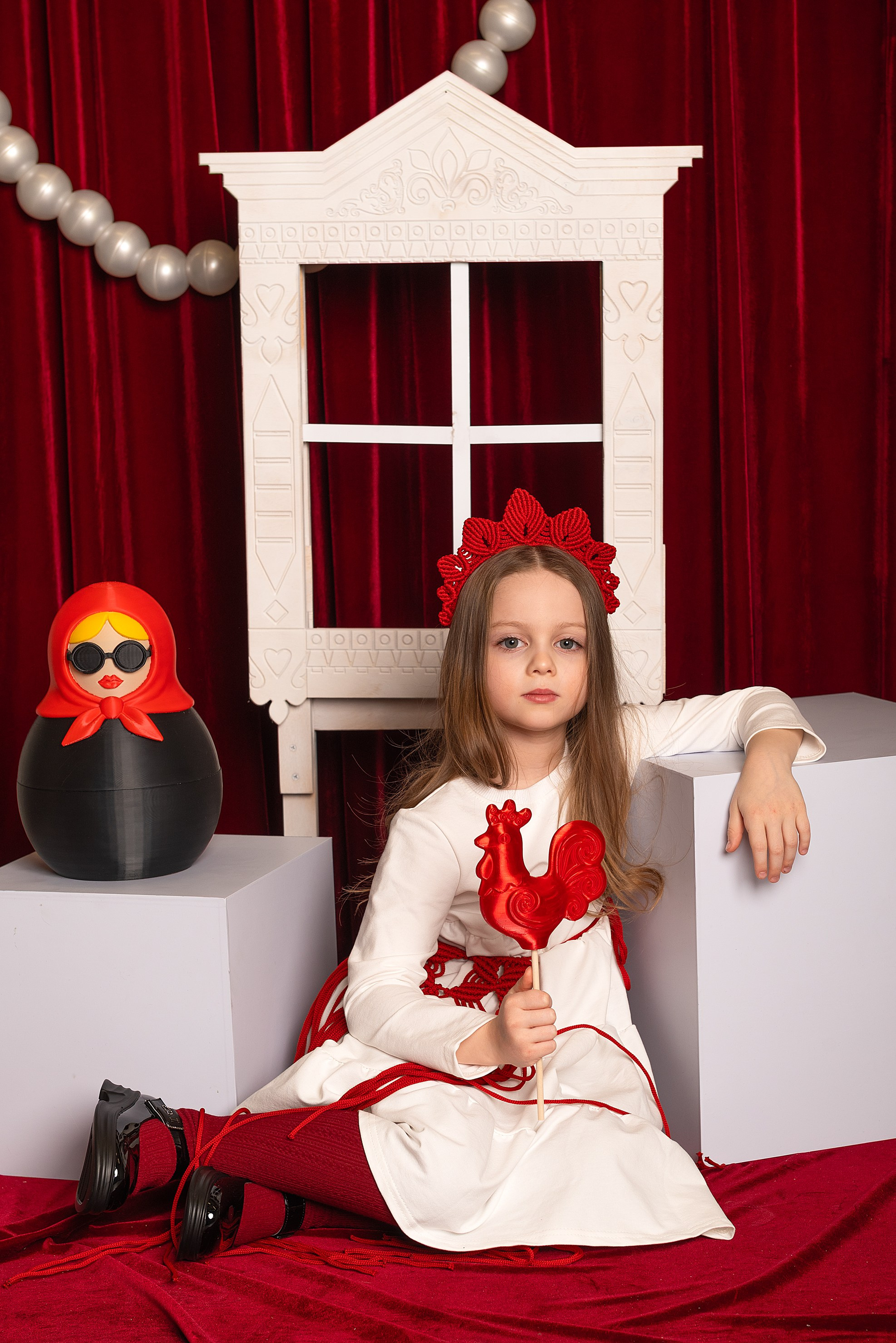 Сюжет «Петушок». Детская фотостудия Виктории Шараповой