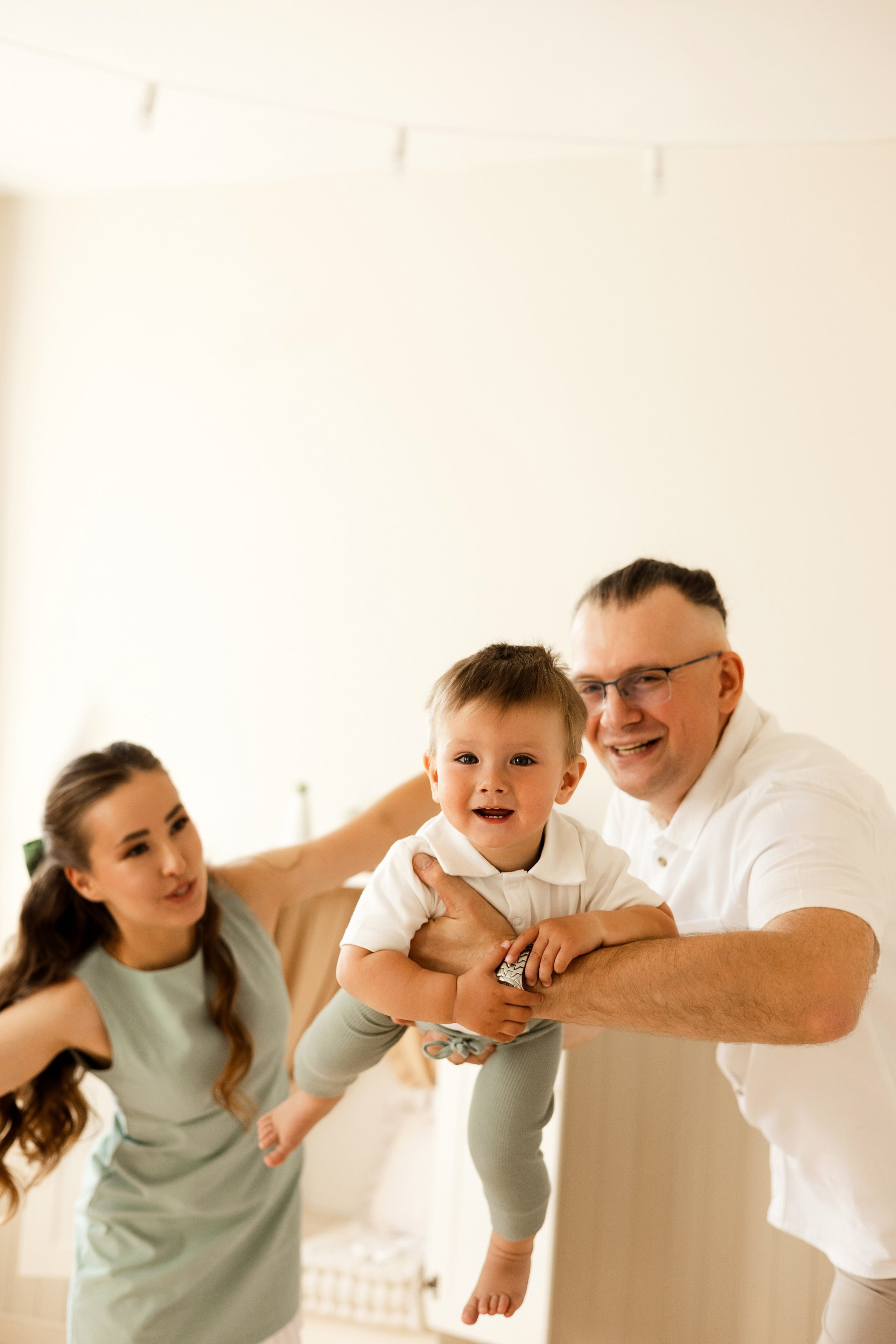 Съемка годовасия в студии Молоко. Семейный фотограф в Екатеринбурге Маргарита Курносова