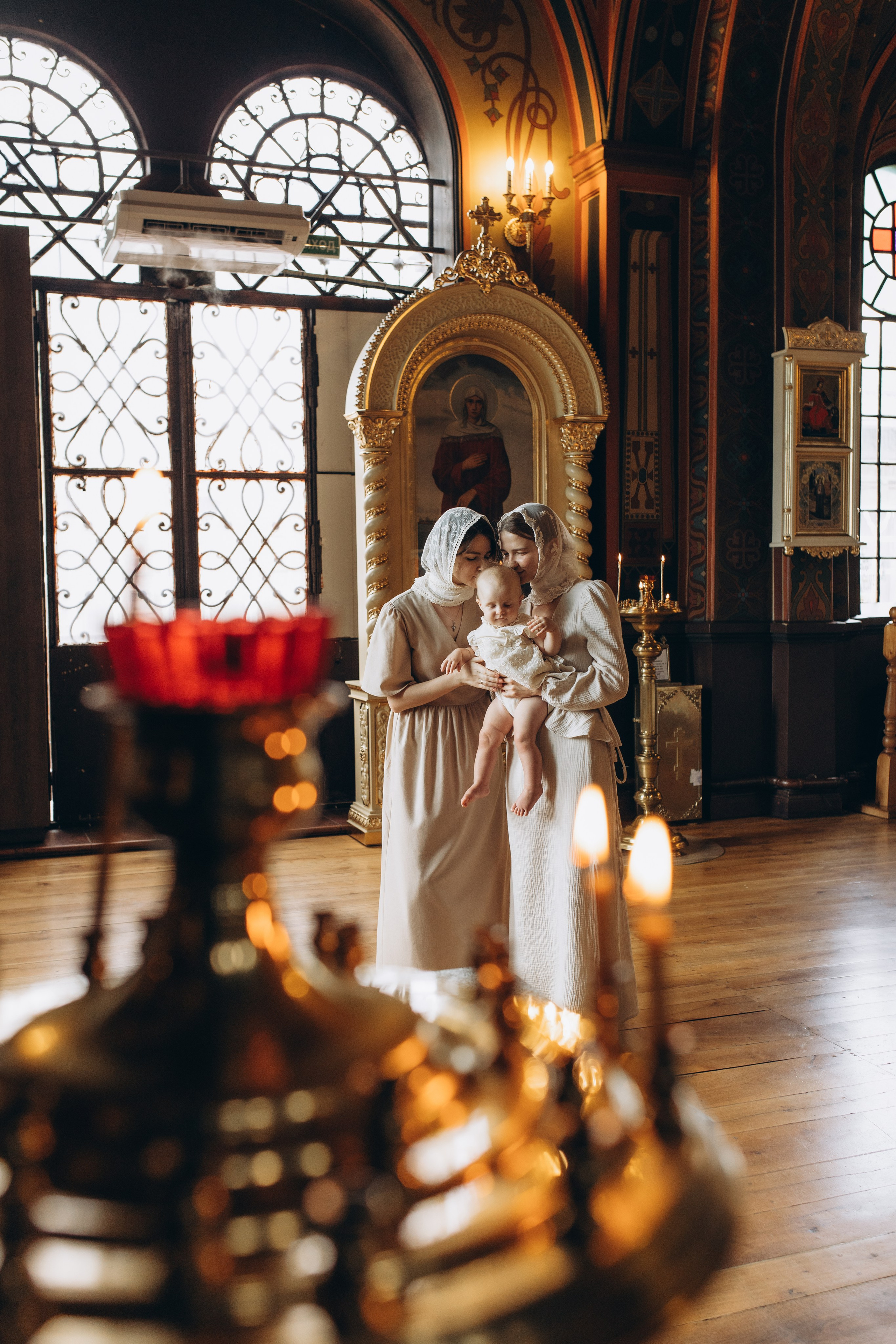 Крещение Марии и Валерии. Семейный фотограф в Краснодаре Виктория Кокоулина
