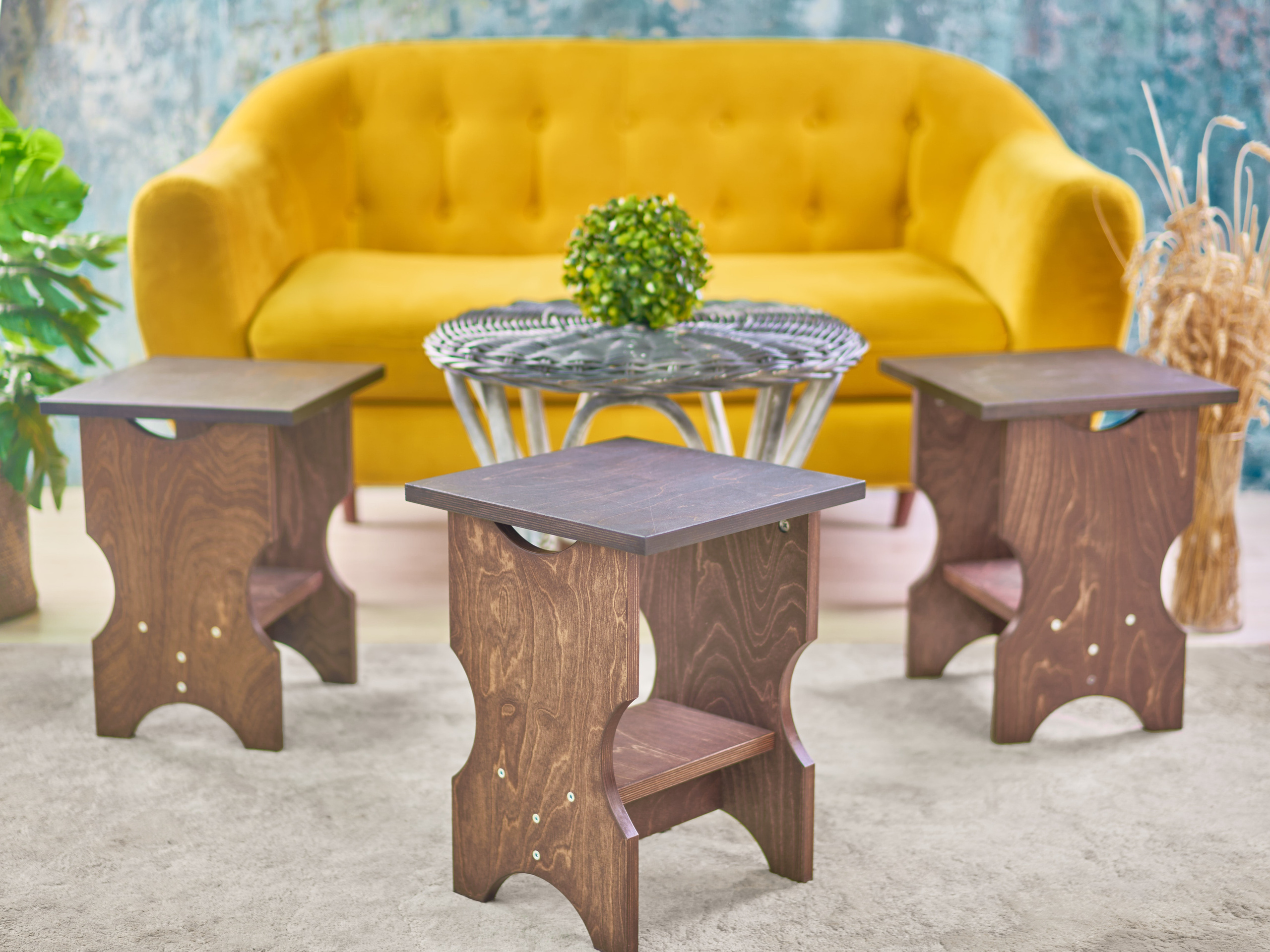 Студийная съёмка мебели вписанной в декор