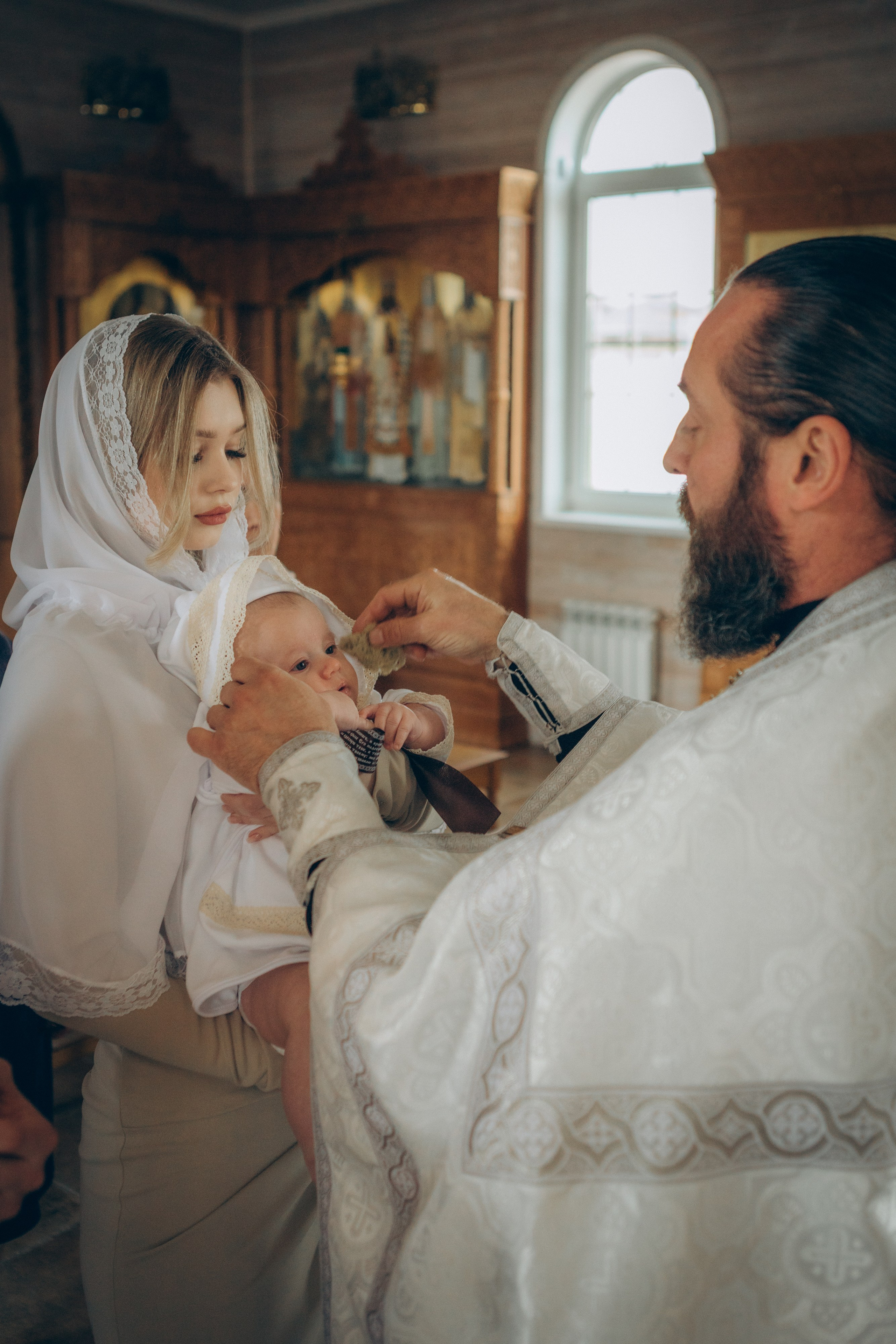 Крещение Льва. Семейный фотограф и фотограф на роды в Ростове-на-Дону Мухина Виктория
