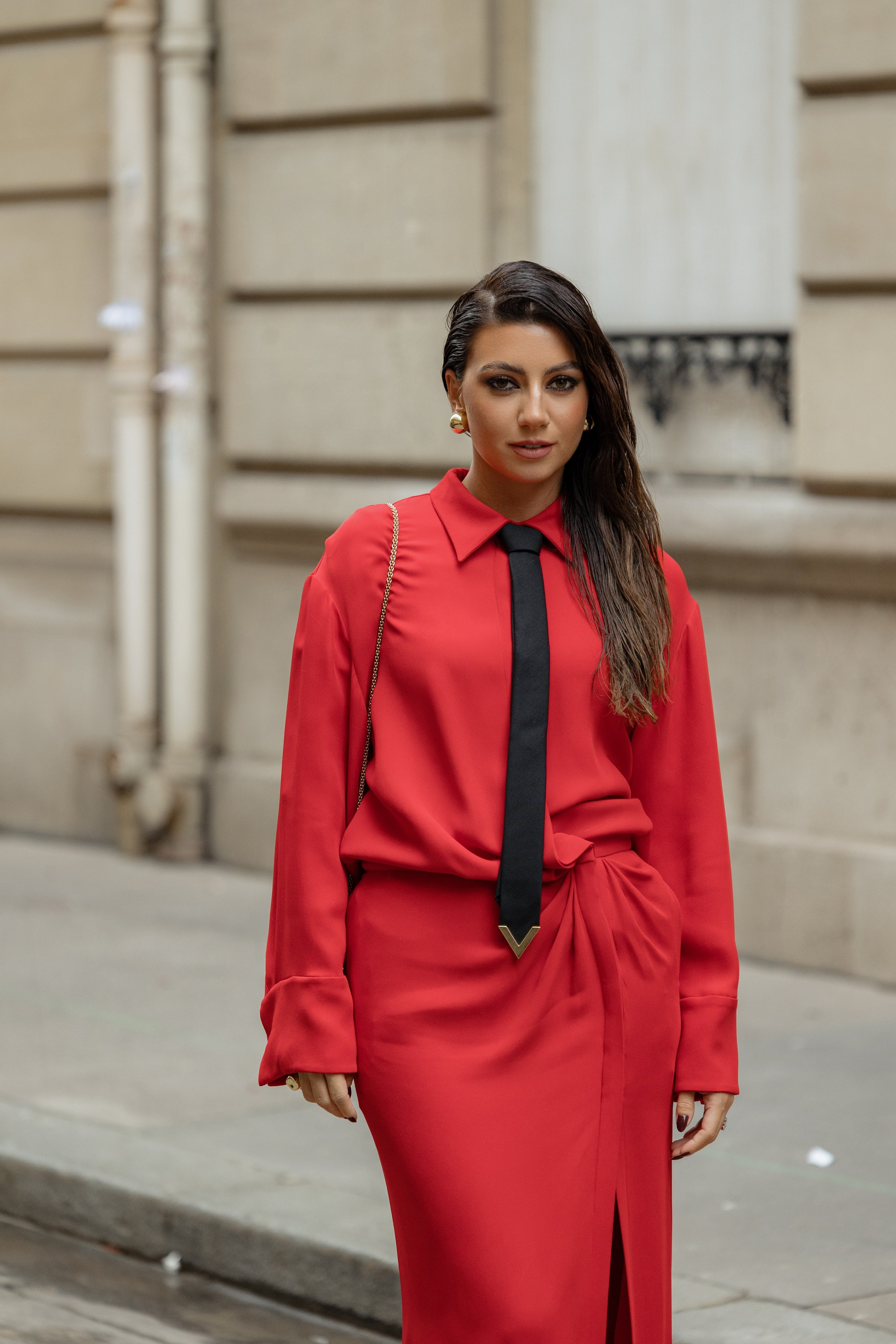 VALENTINO PFW WOMENSWEAR FALL-WINTER 24/25. Photographer in Milan Ivan Goncharov