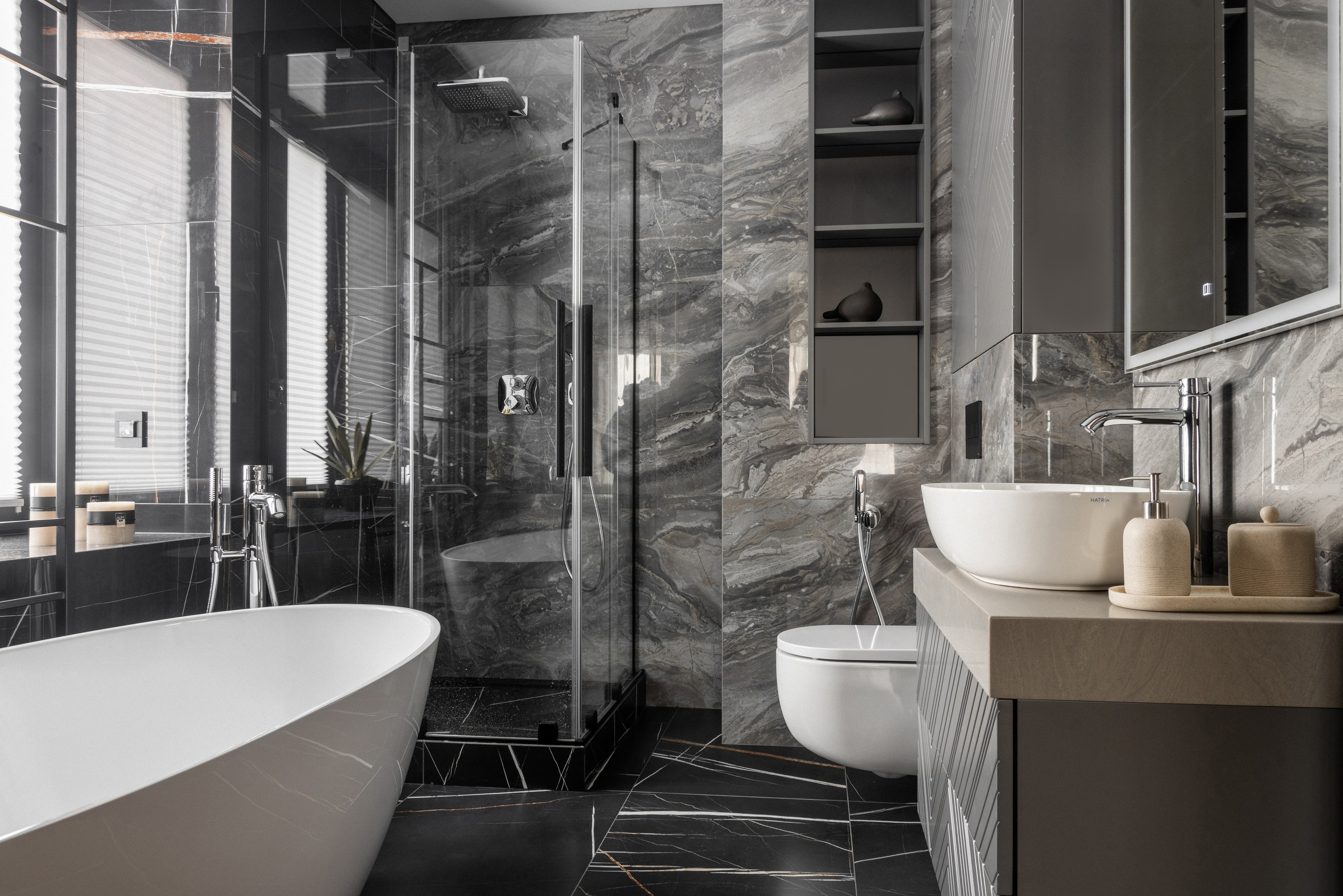 Дизайн проект мастер спальни. Дизайн интерьера квартир в Красноярске под ключ | Анна Поминова