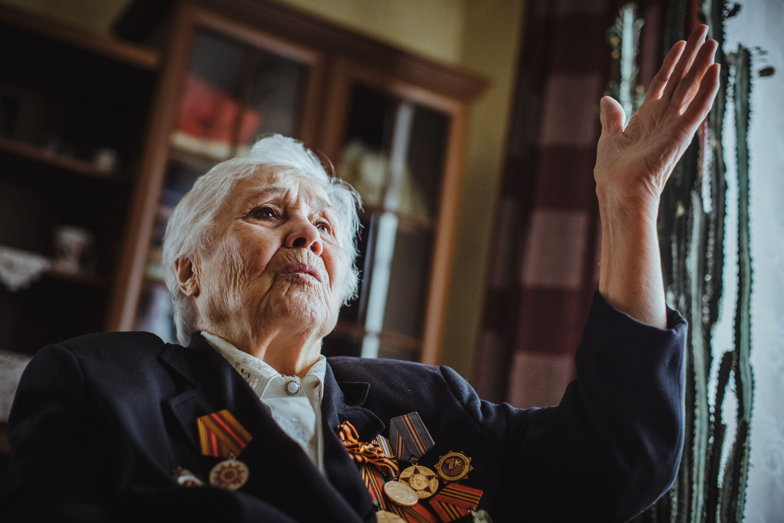 Ветеран Великой Отечественной Войны, портрет