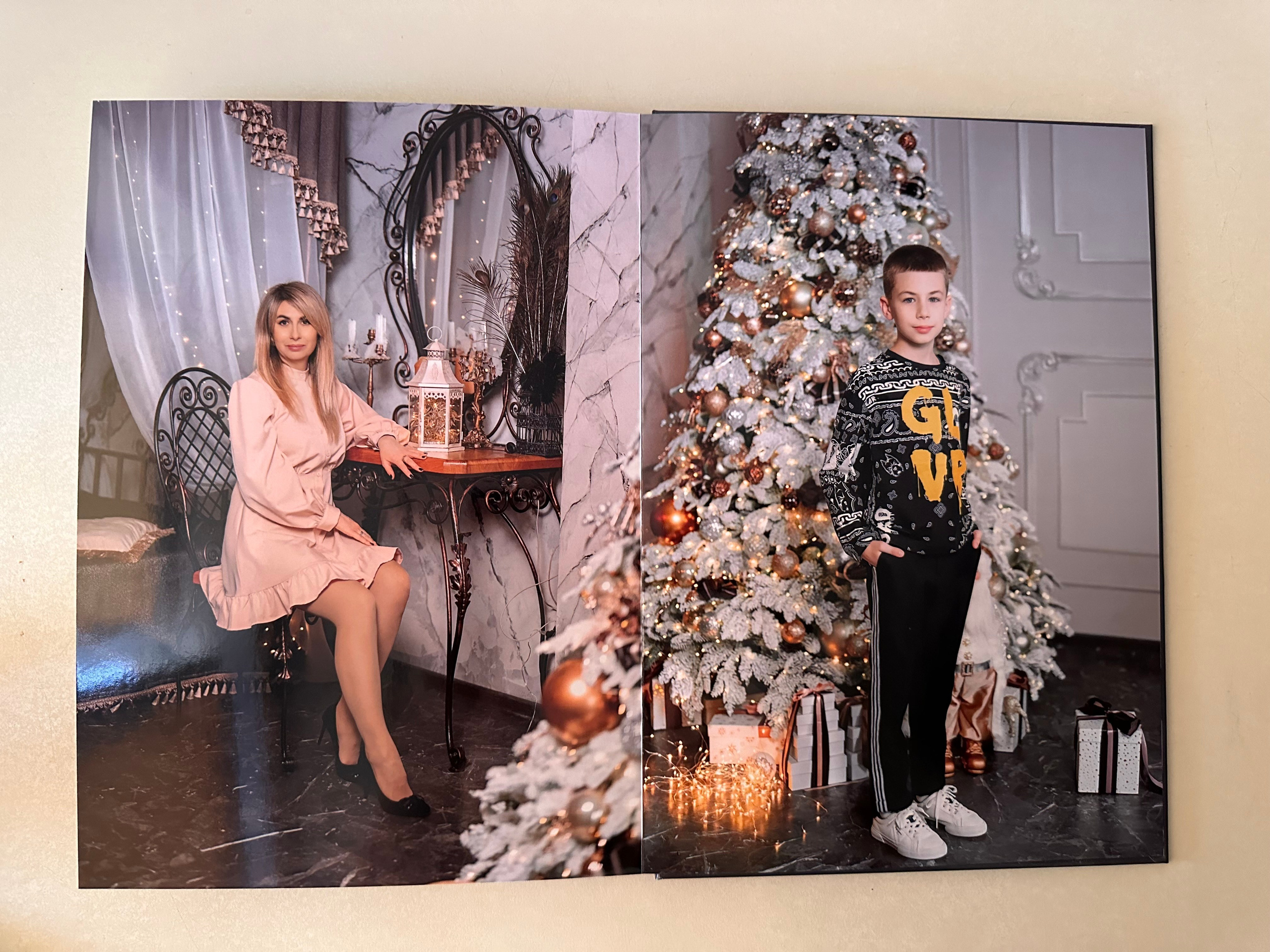 Книга семейная новогодняя 21*30. Фотограф г. Пенза — Светлана Зойкина