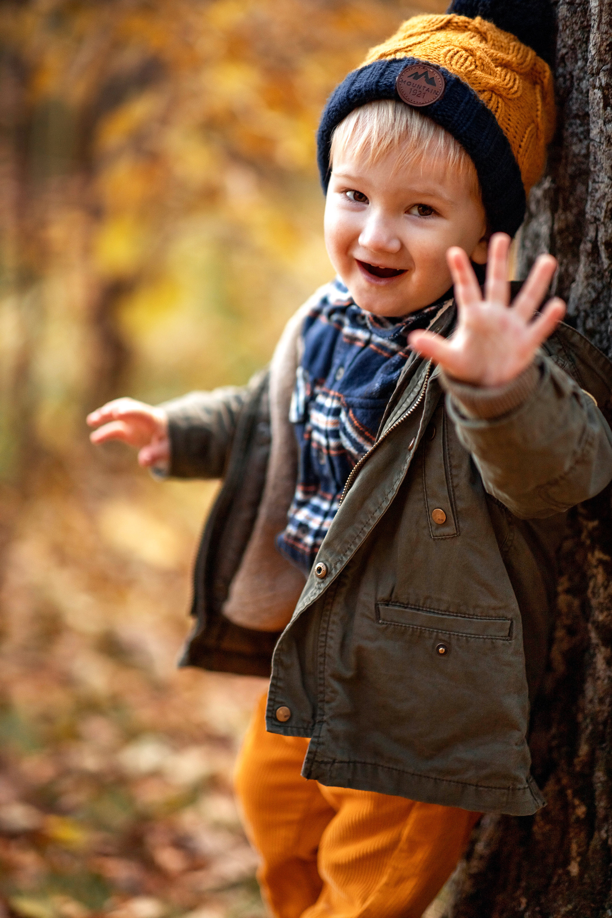 Осенняя фотосессия Ирины и Матвея. Детский и семейный фотограф в Твери Ольга Крестьянинова