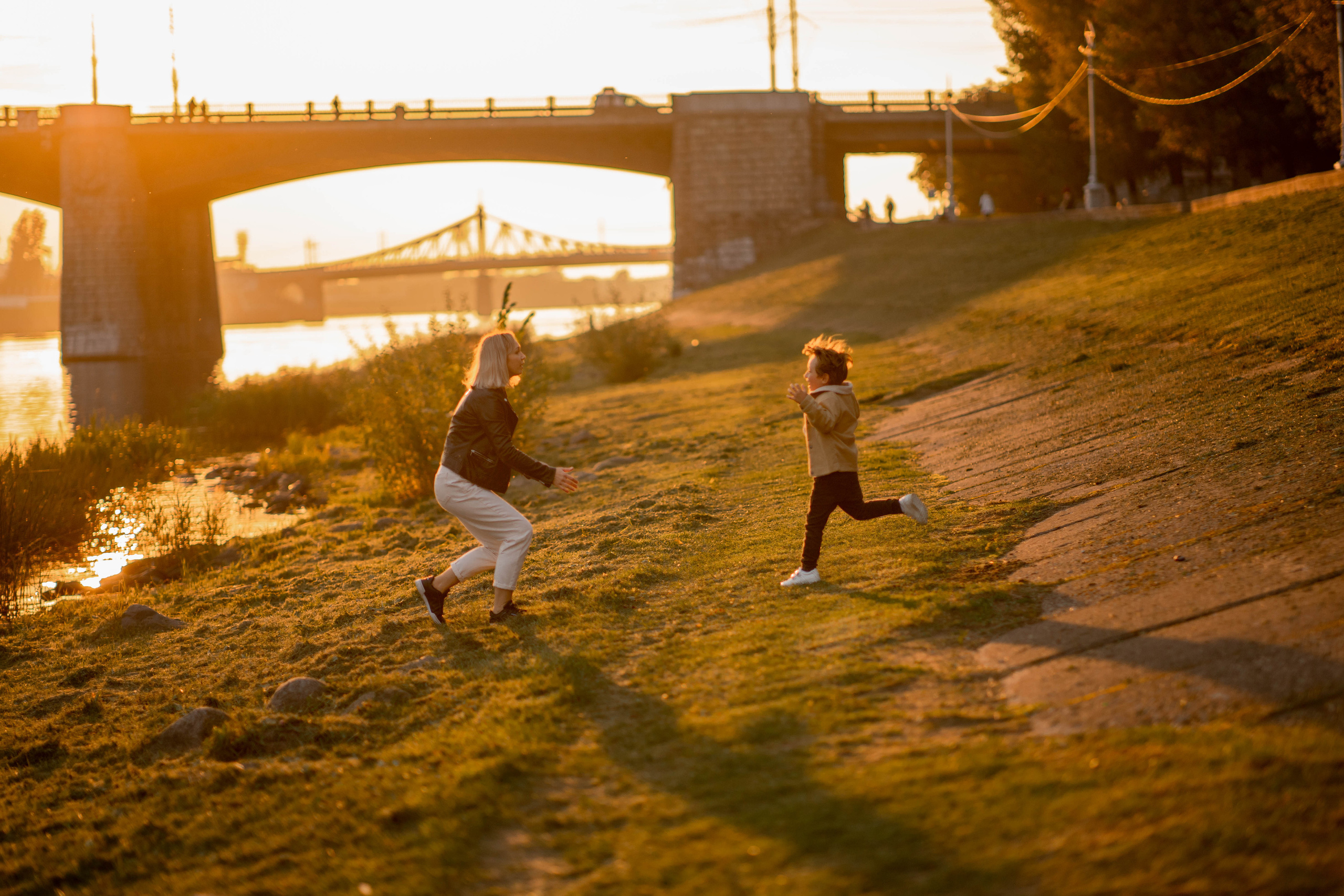 Прогулка на закате с Адамом и Оксаной. Детский и семейный фотограф в Твери Ольга Крестьянинова