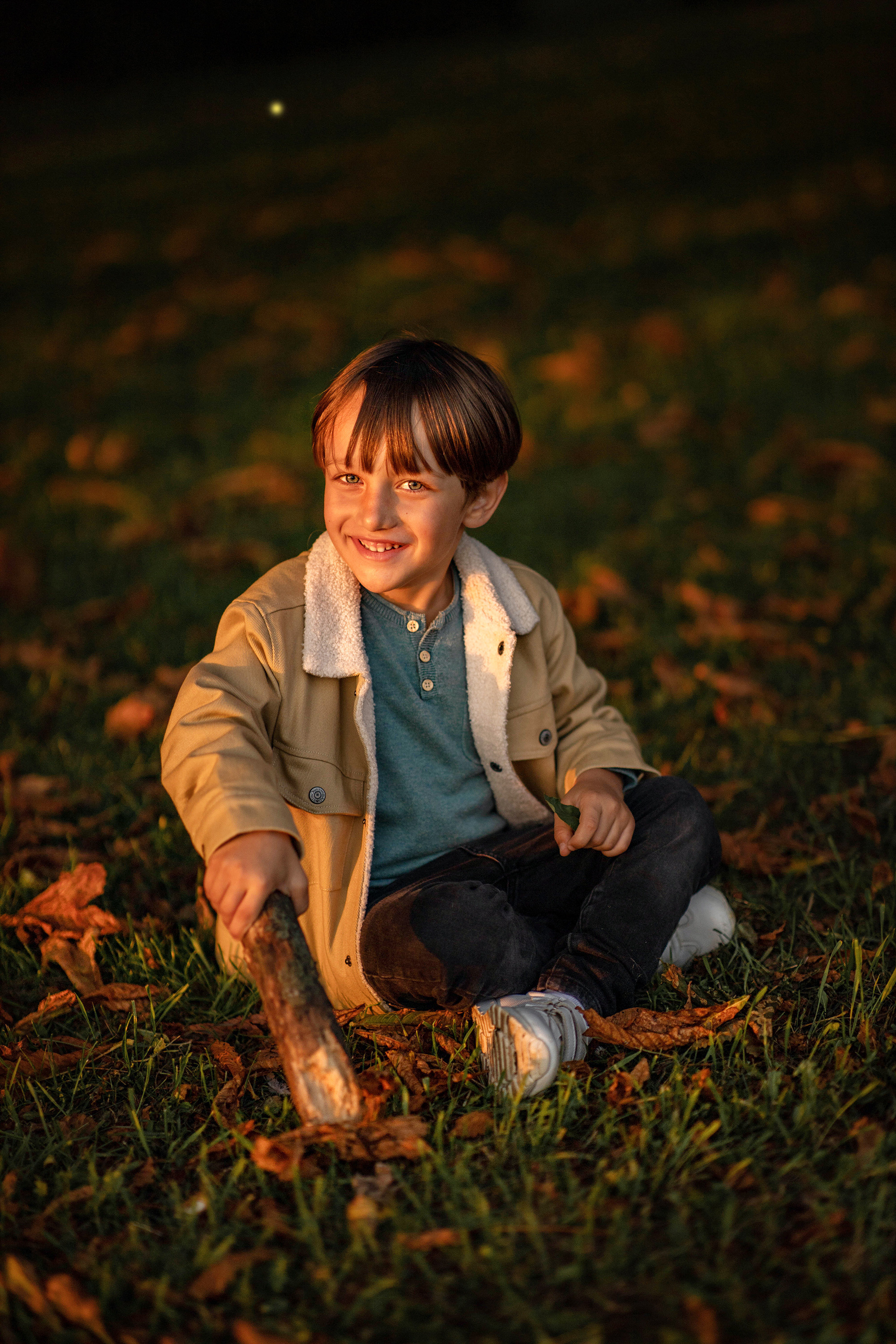 Прогулка на закате с Адамом и Оксаной. Детский и семейный фотограф в Твери Ольга Крестьянинова