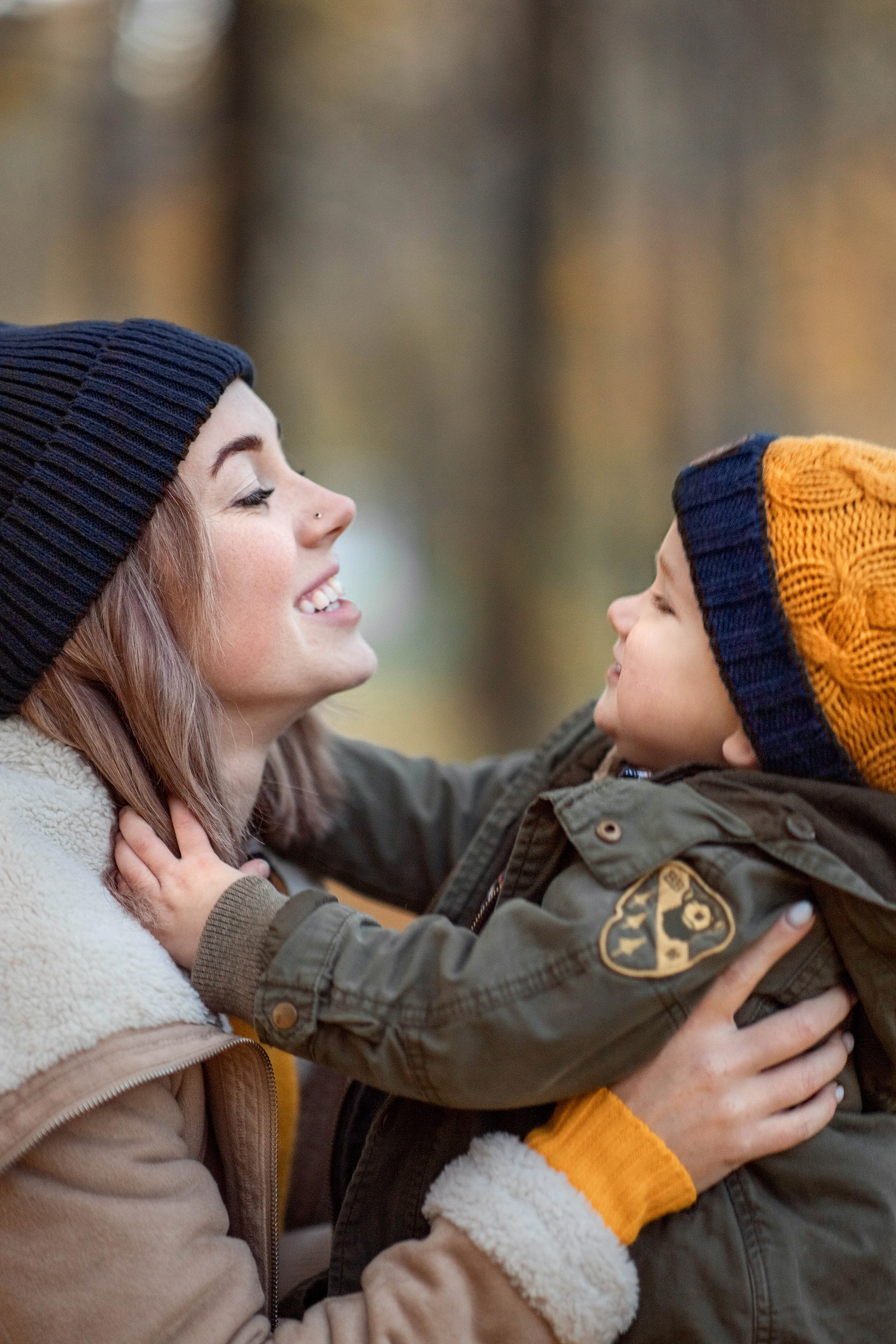 Осенняя фотосессия Ирины и Матвея. Детский и семейный фотограф в Твери Ольга Крестьянинова