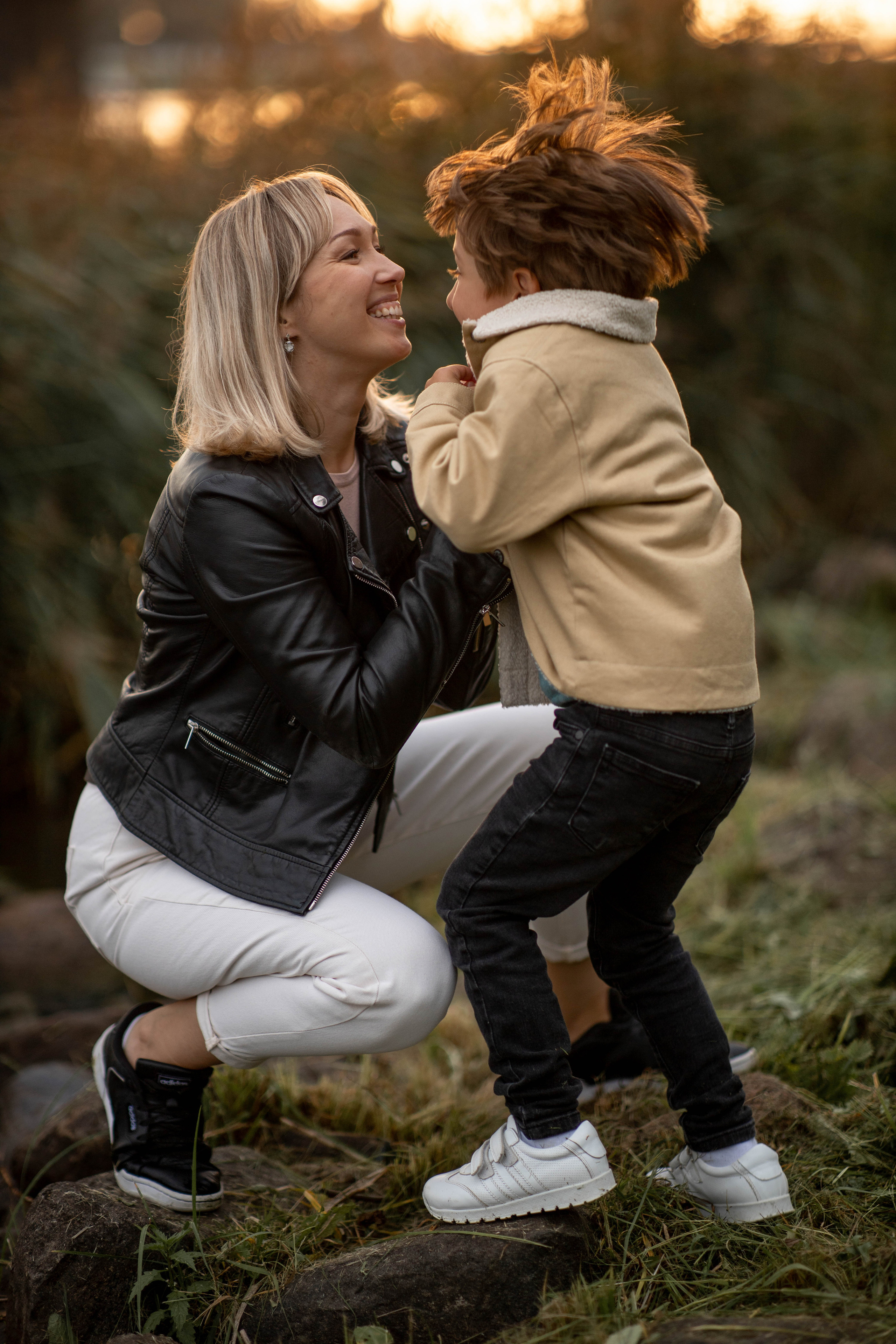 Прогулка на закате с Адамом и Оксаной. Детский и семейный фотограф в Твери Ольга Крестьянинова
