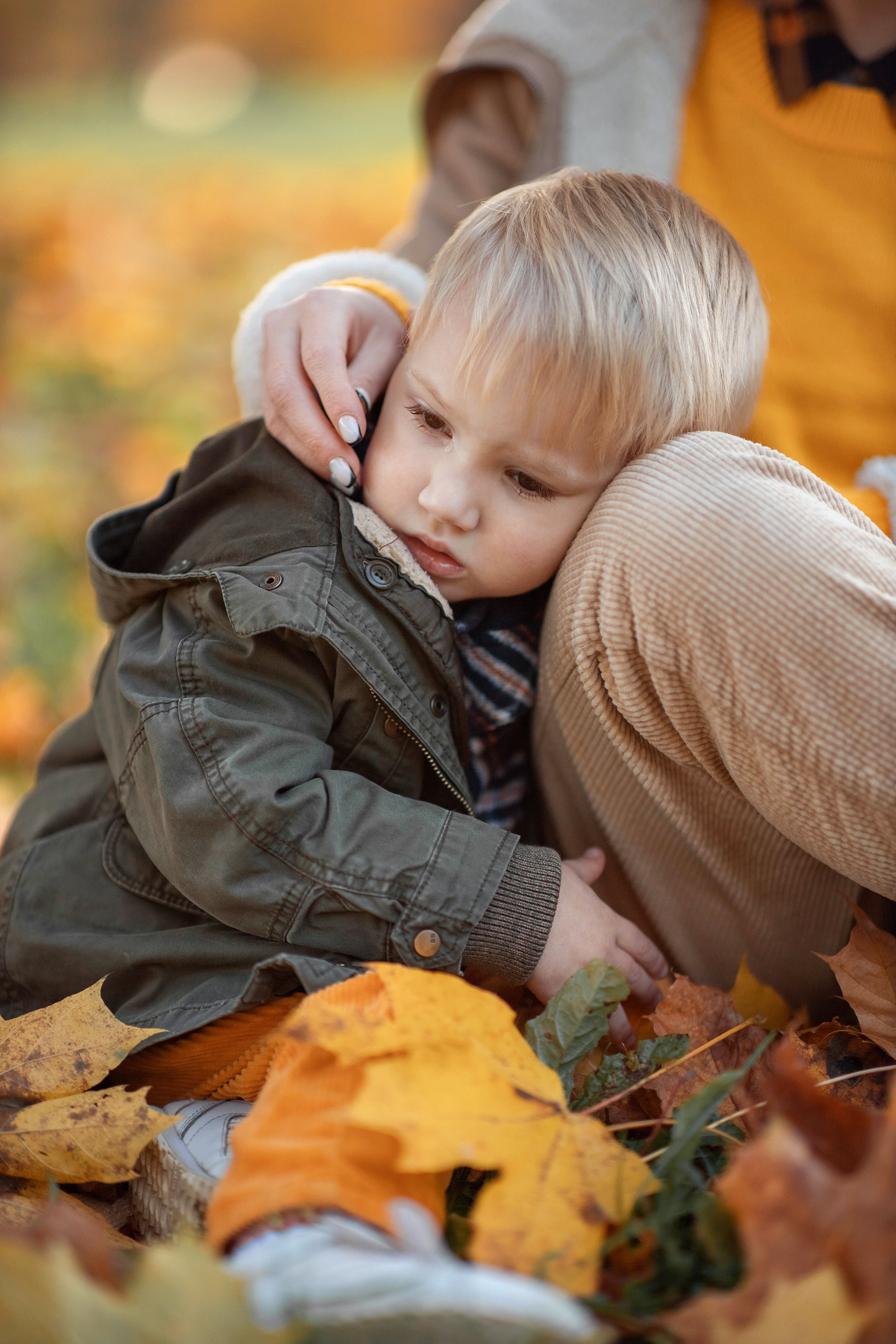 Осенняя фотосессия Ирины и Матвея. Детский и семейный фотограф в Твери Ольга Крестьянинова