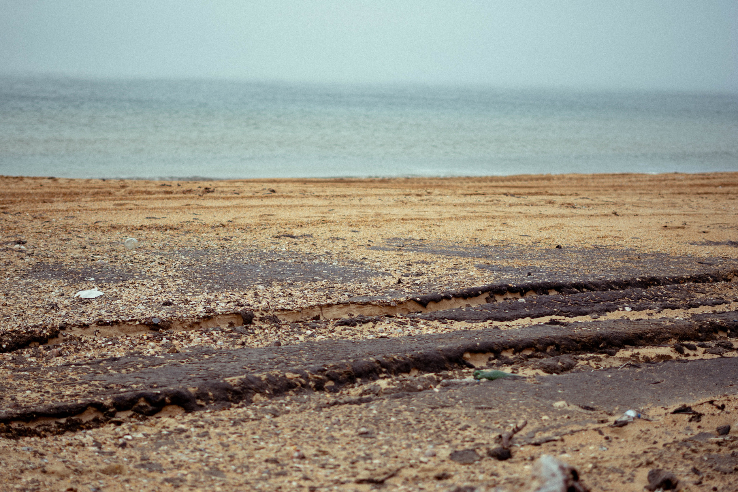 Разлив мазута в Керченском проливе. Фотограф Тбилиси / Photographer Tbilisi