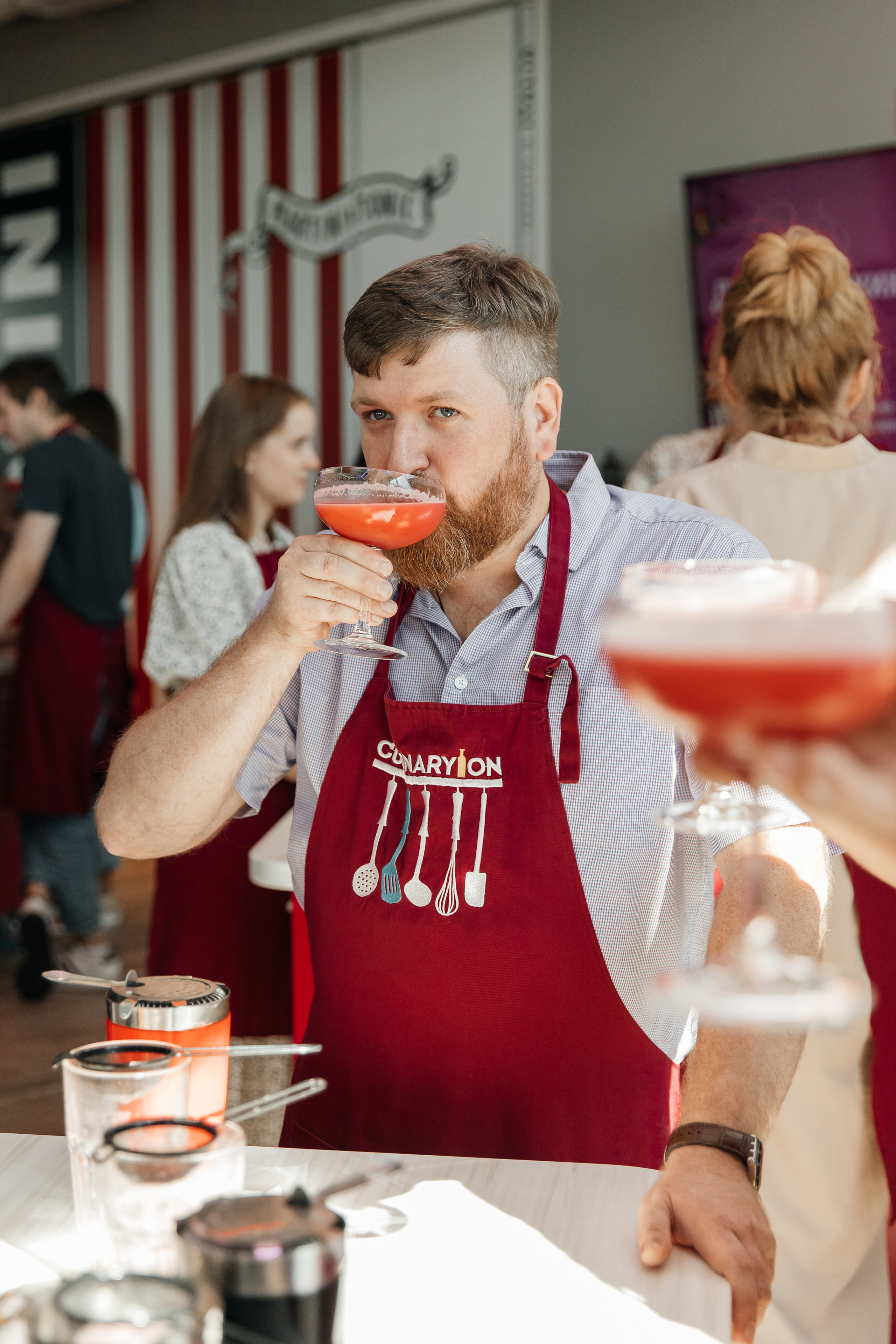 Корпоратив в Culinaryon. Свадебный фотограф Москва